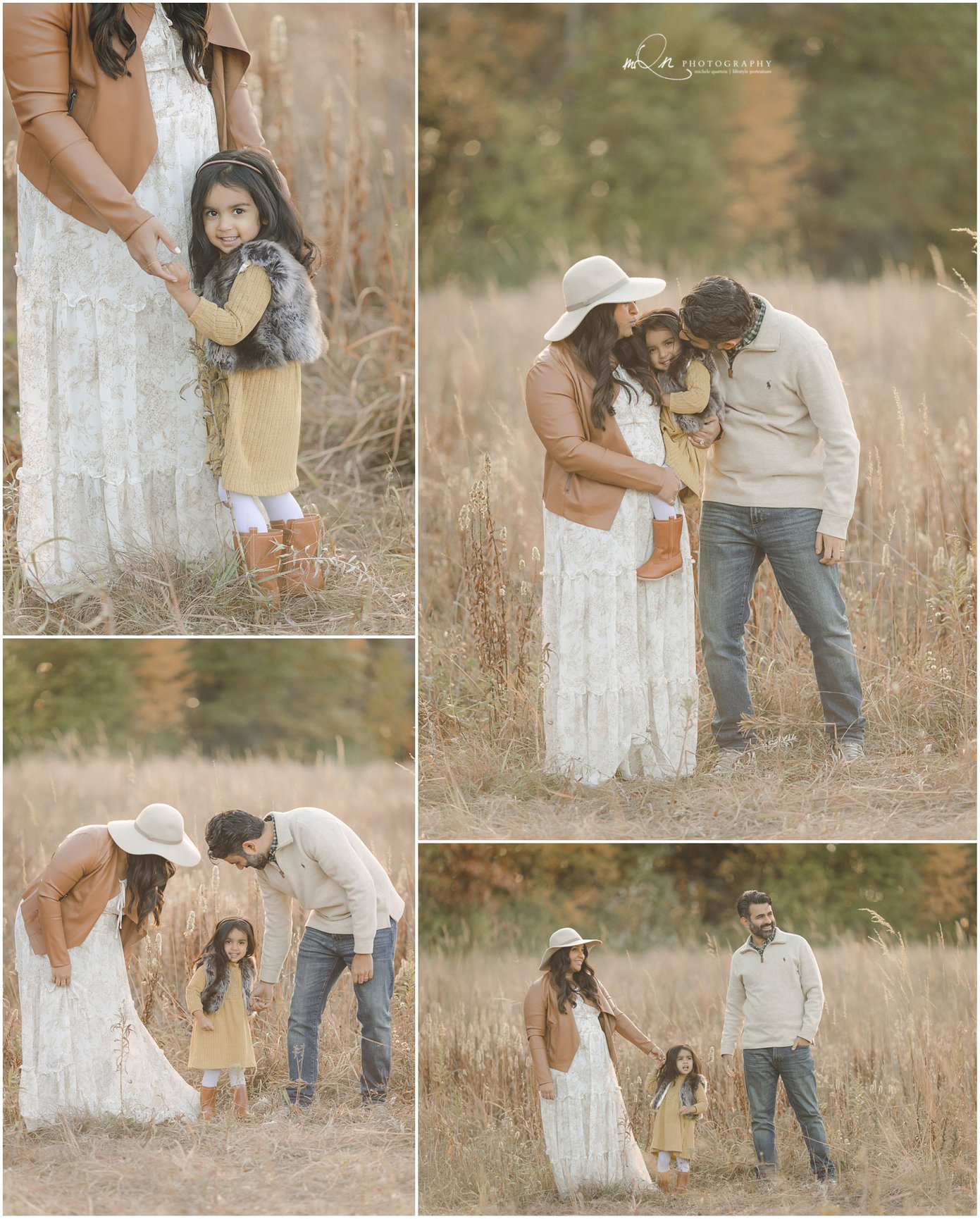 Fall Family Photos at Tamarack Nature Center