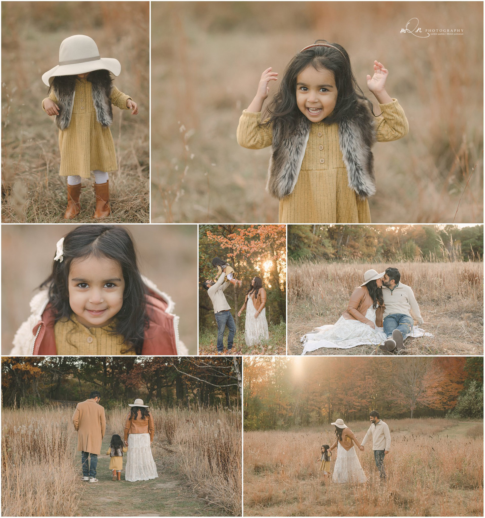 Fall Family Photos at Tamarack Nature Center