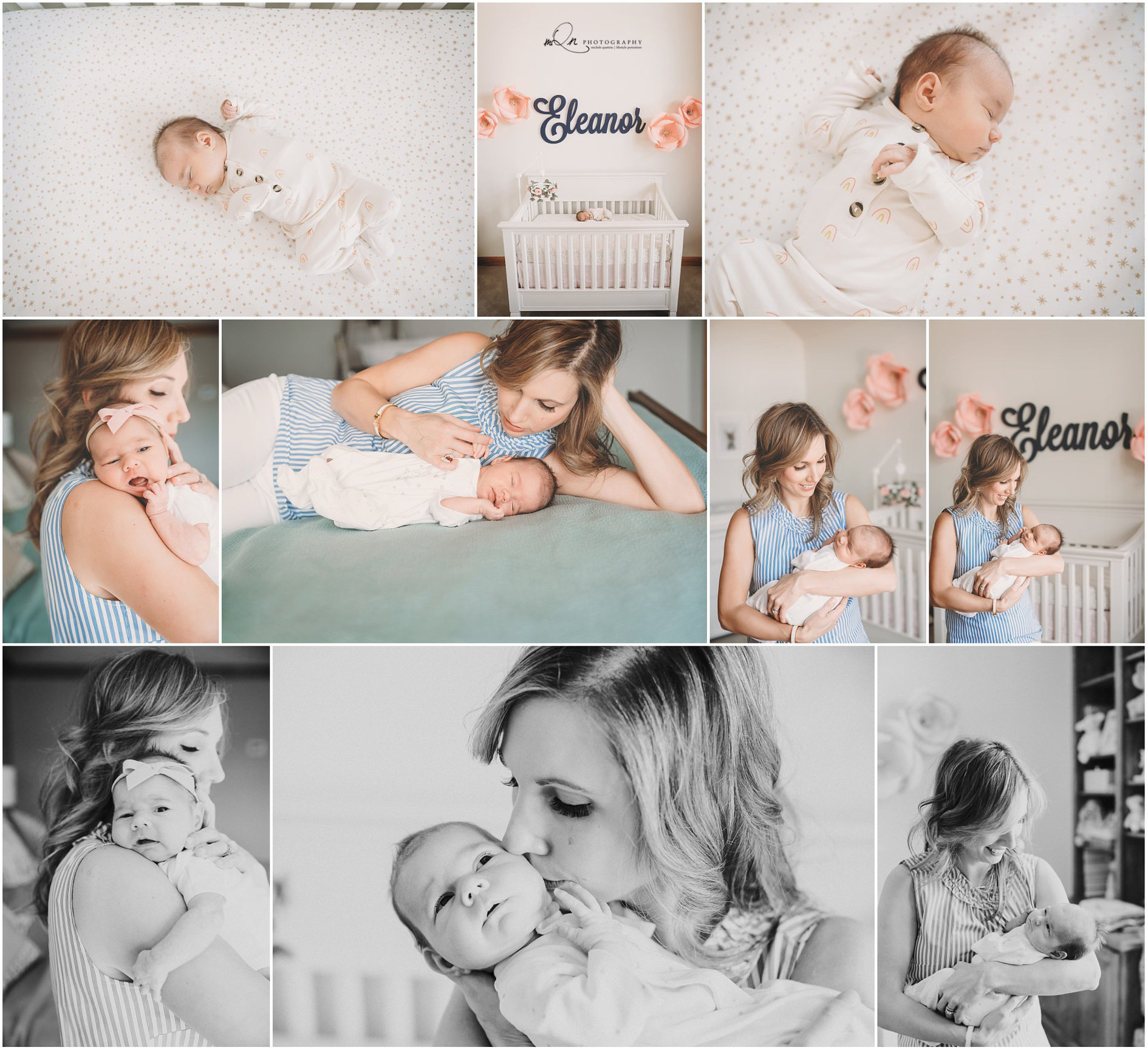 North Oaks In home newborn photography