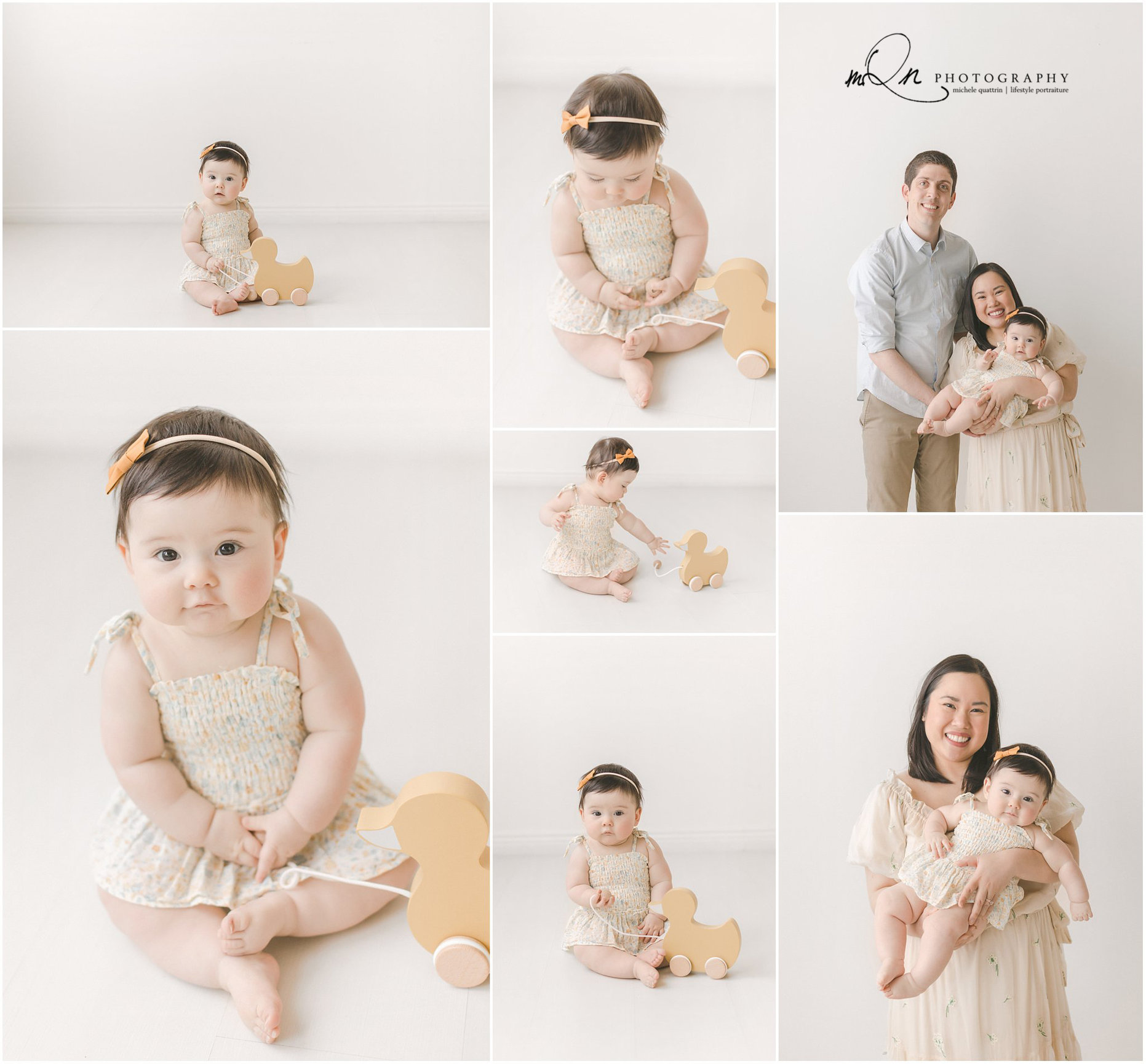 Baby milestone photography Minneapolis