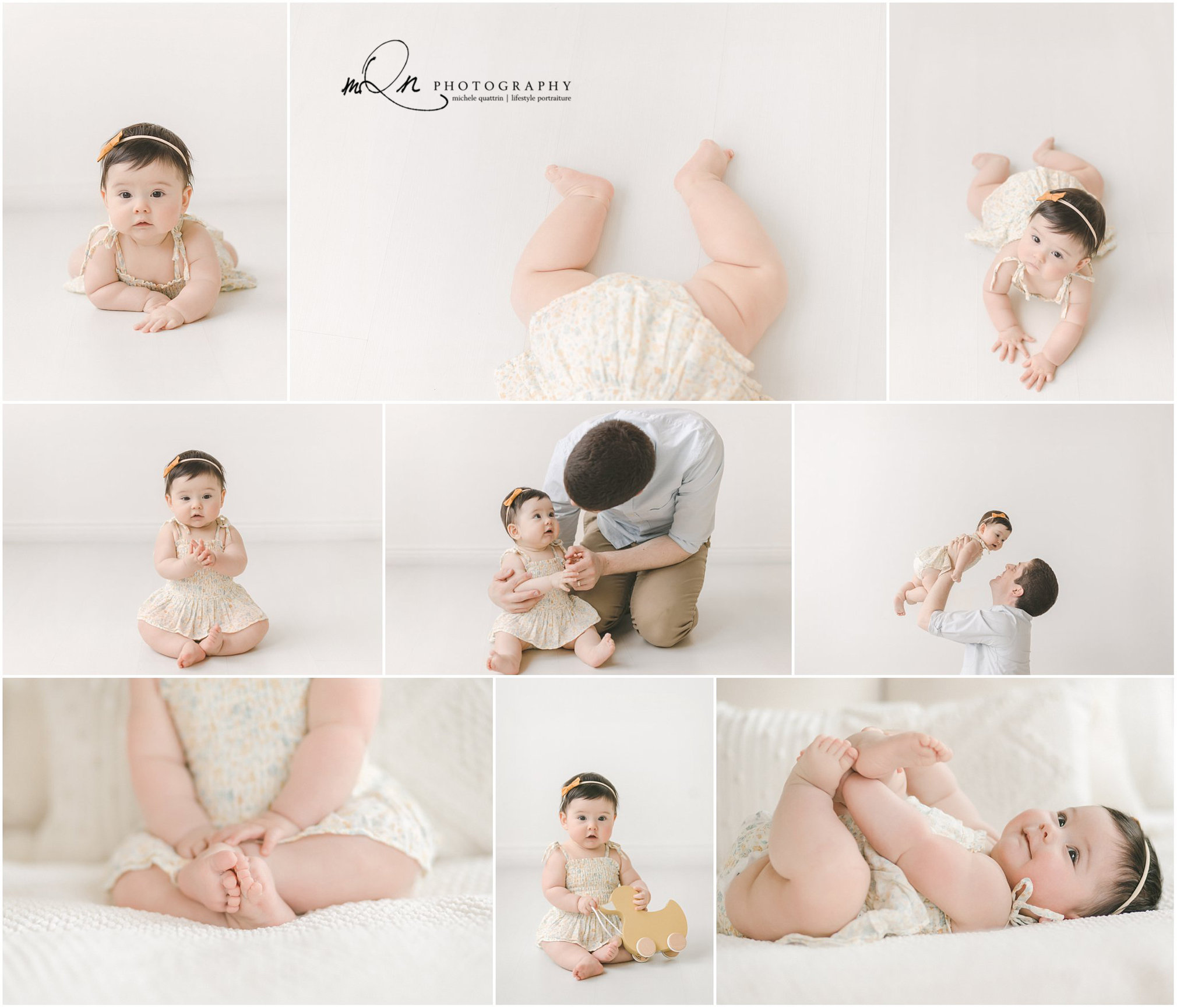 Baby milestone photography Minneapolis