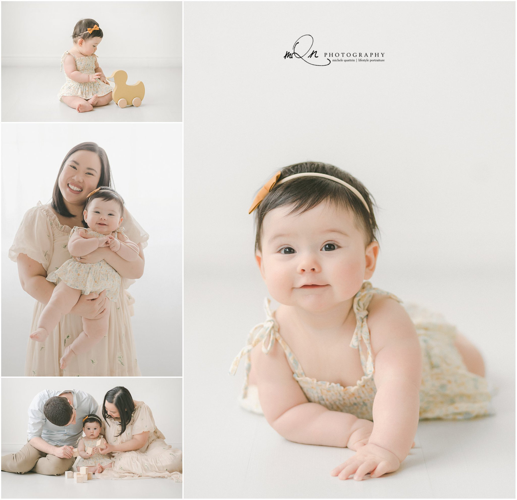 Baby milestone photography Minneapolis