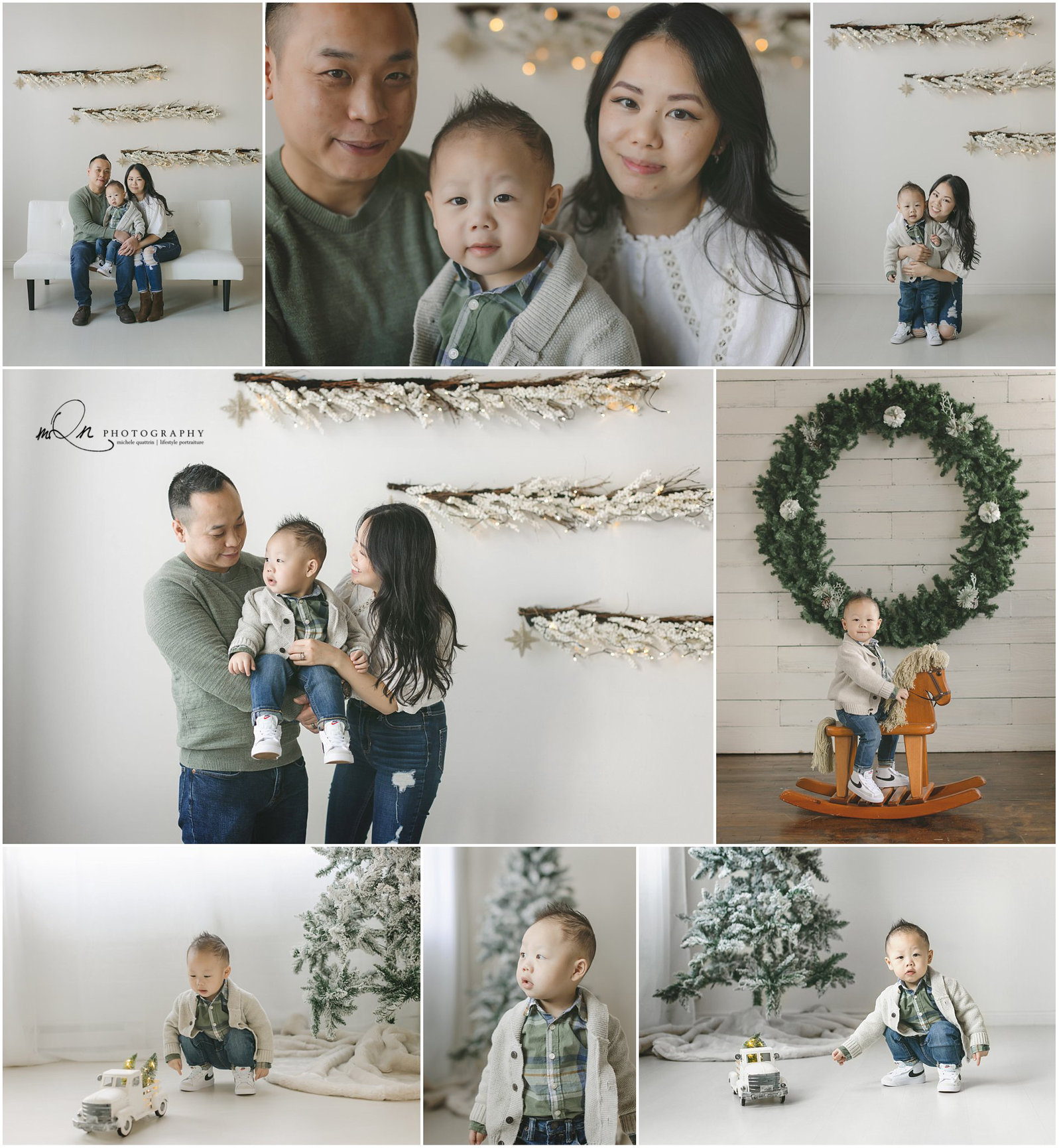 Holiday card photos in Minneapolis