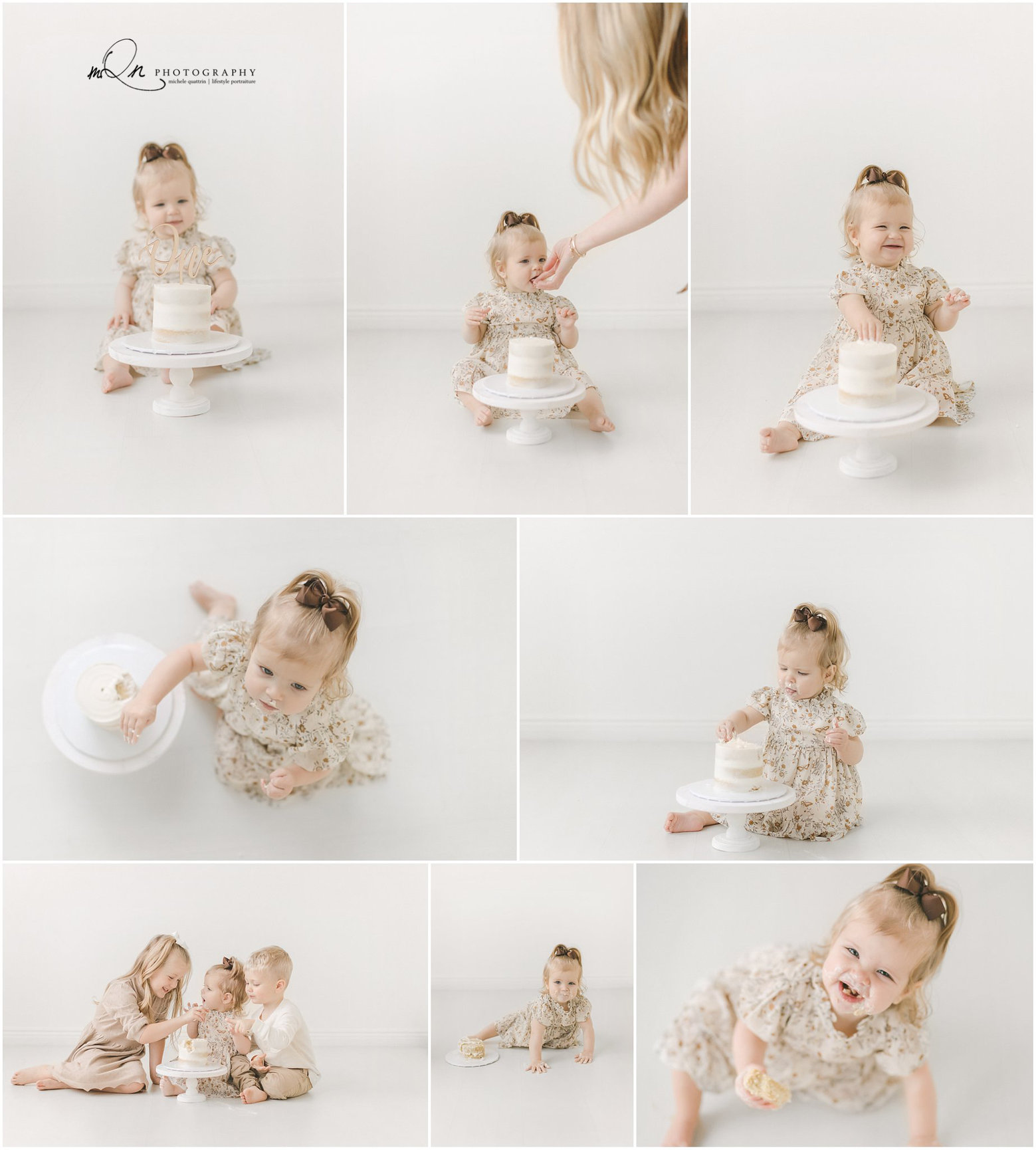 cake smash photos in Minneapolis