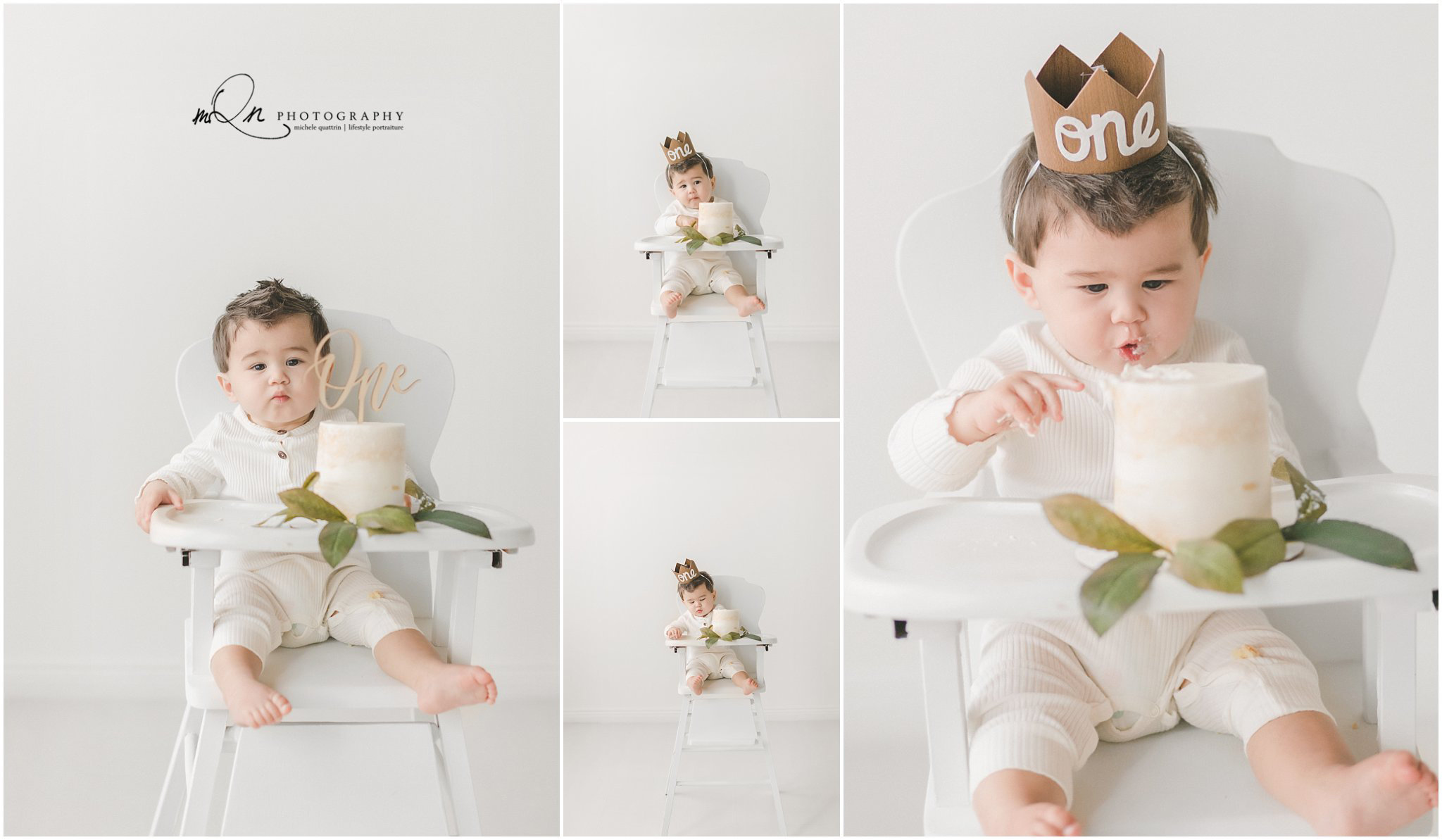 cake smash photos in Minneapolis