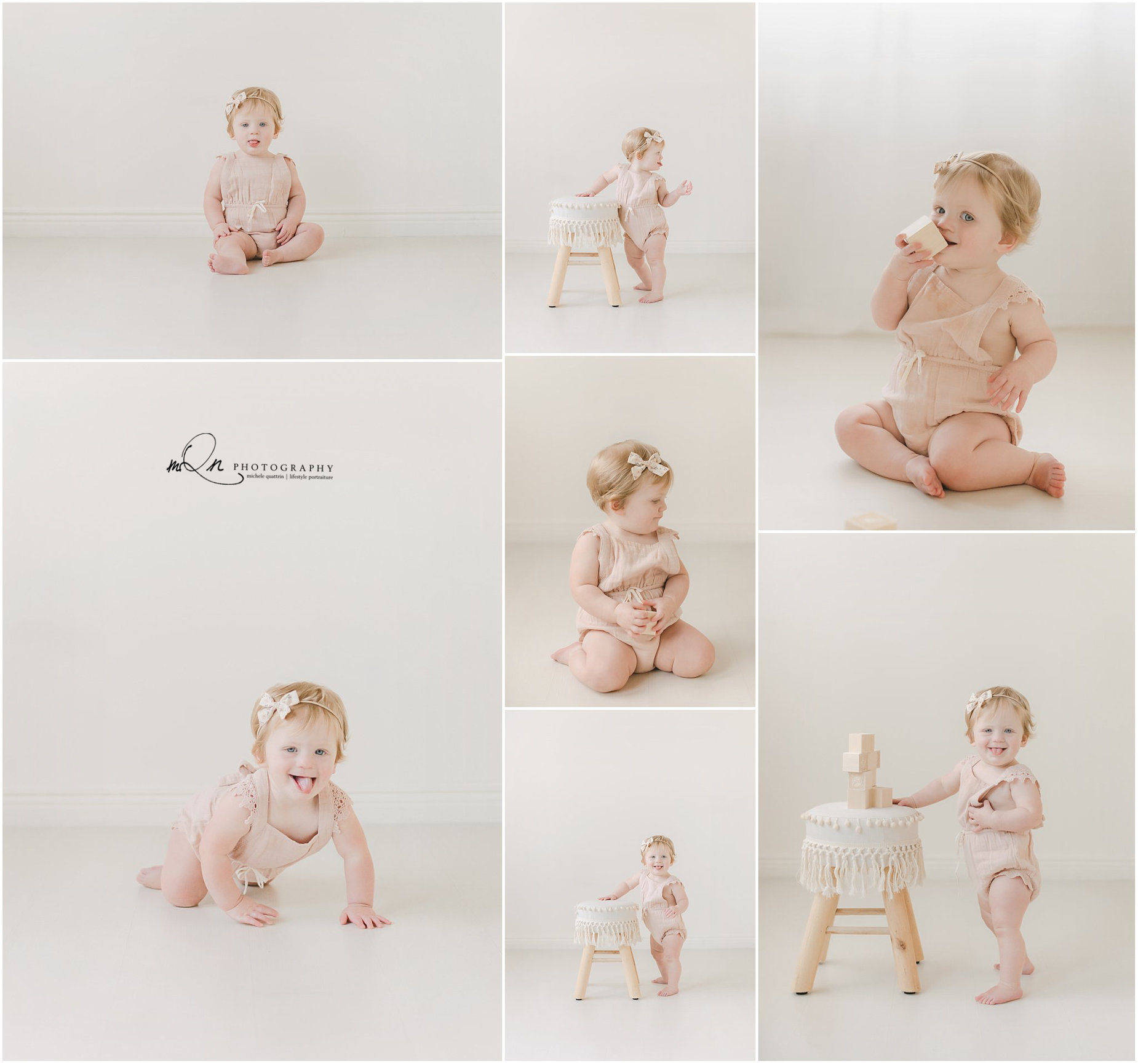 Baby milestone photography Minneapolis