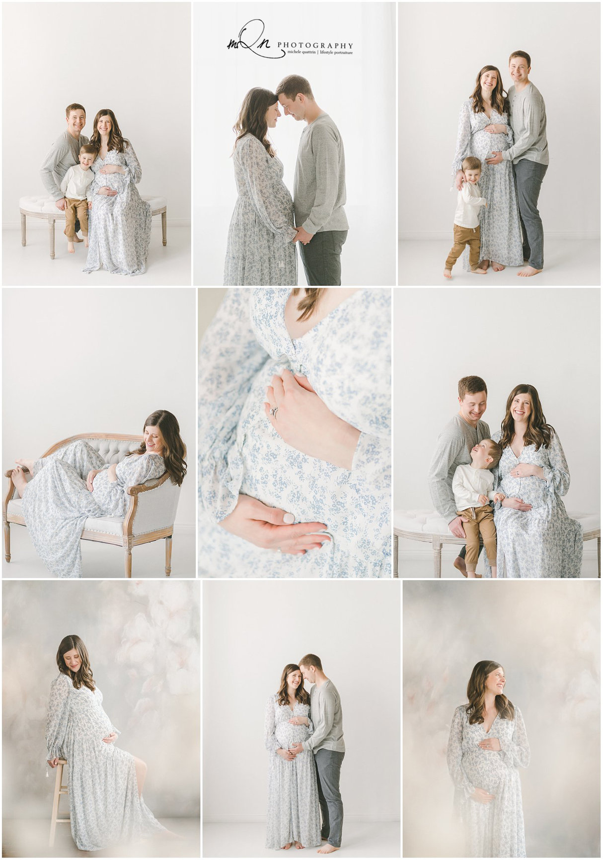 Family maternity photo session Minneapolis
