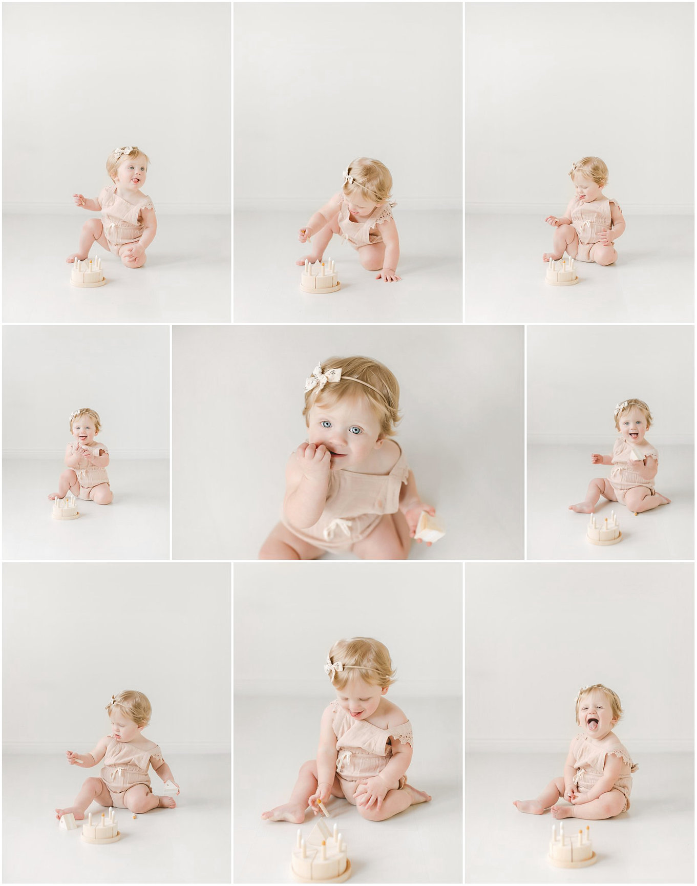 Minneapolis baby cake smash photographer