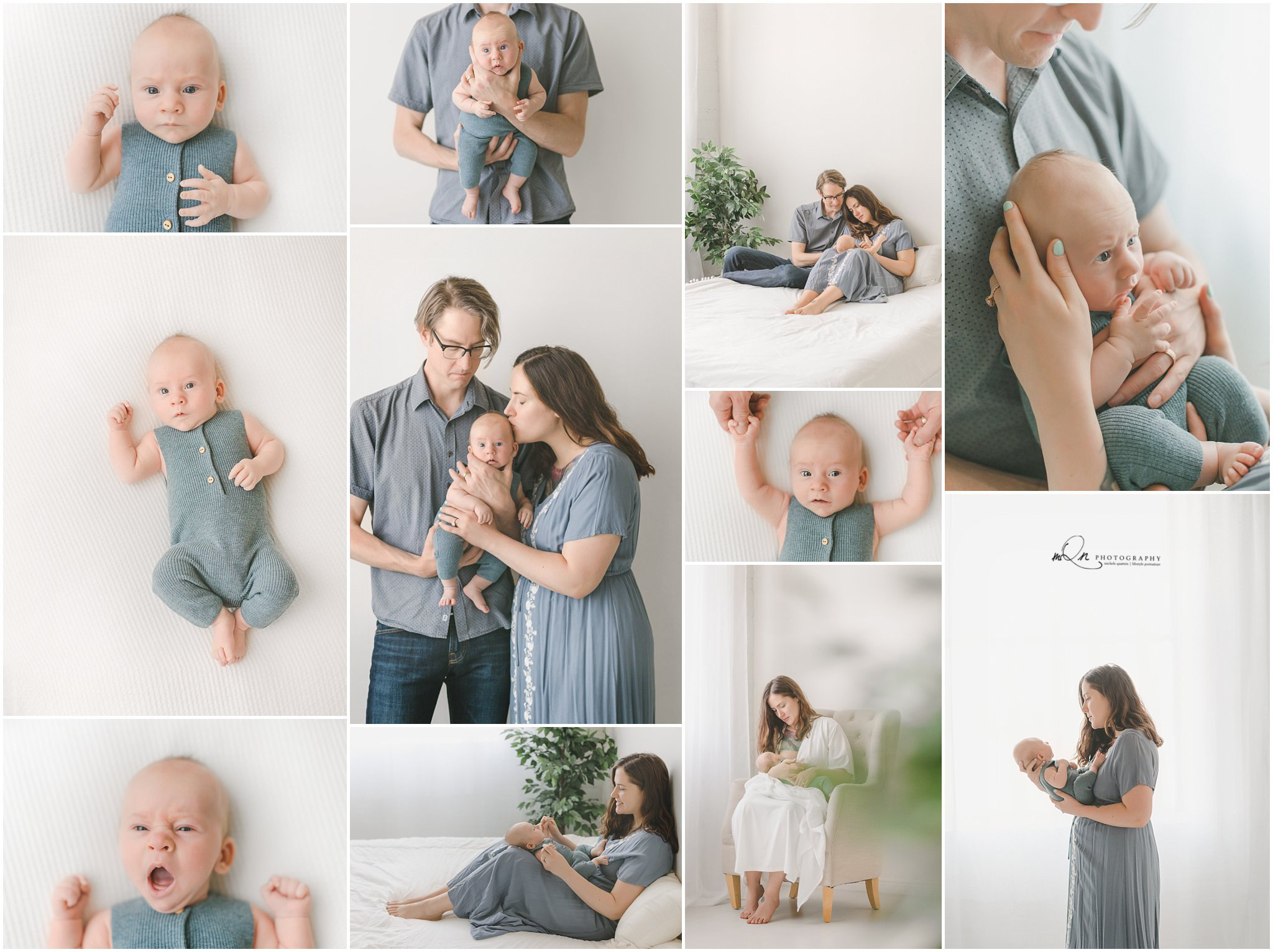 Minneapolis newborn photo session