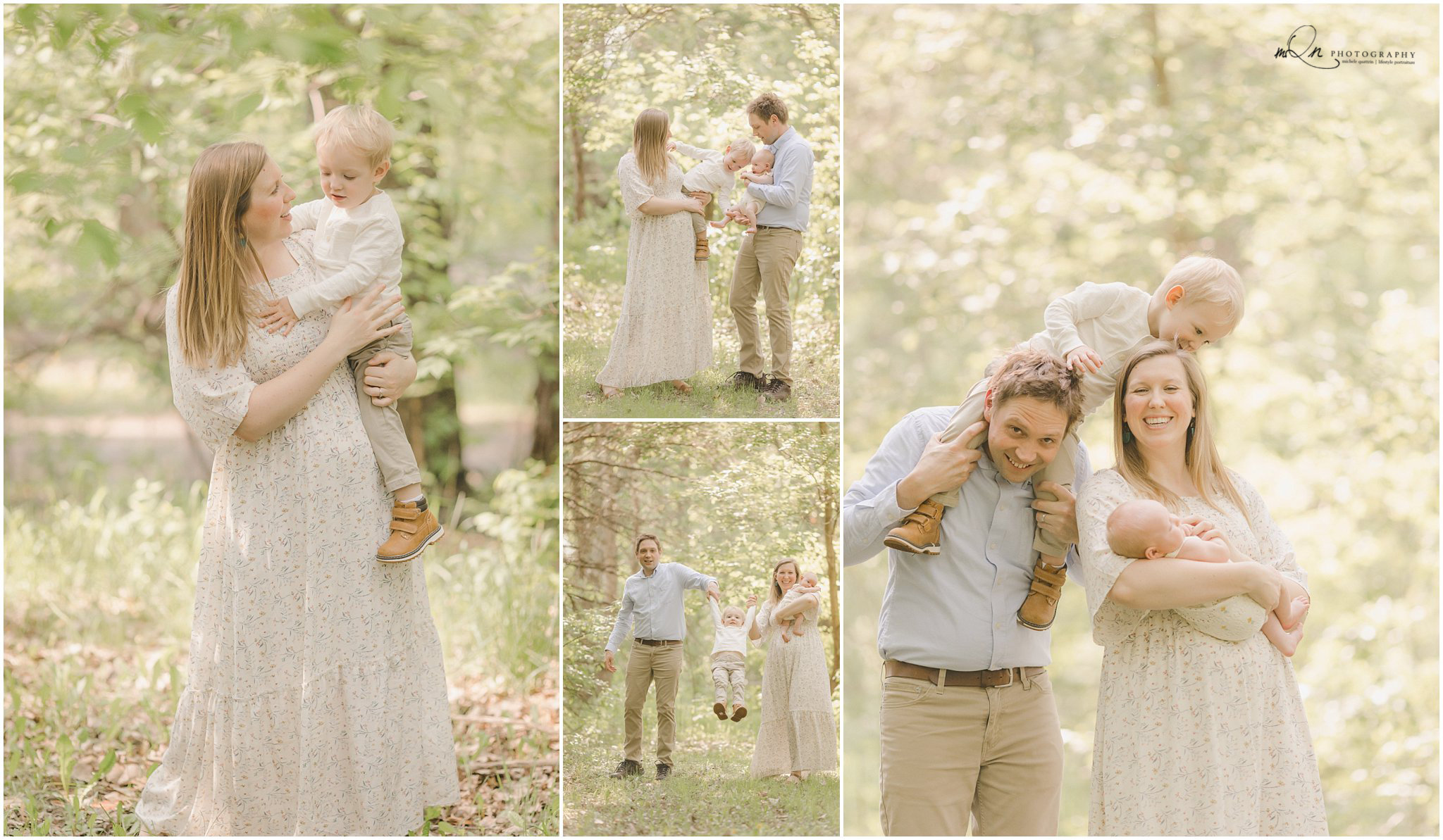 Outdoor Newborn Session in Roseville