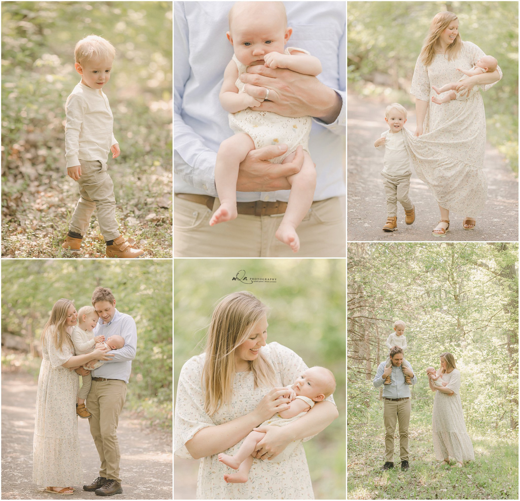 Outdoor Newborn Session in Roseville