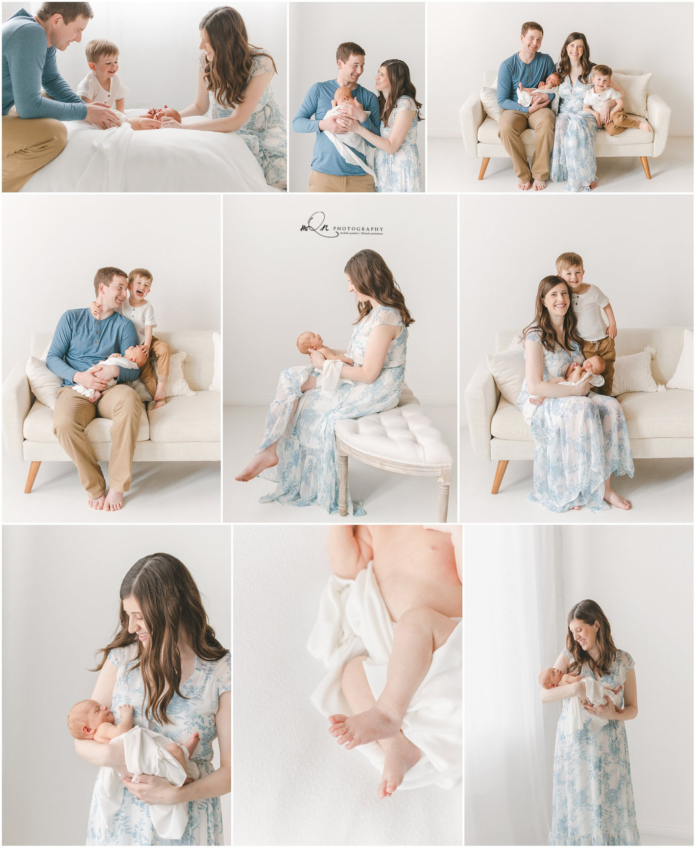 Minneapolis newborn photo session
