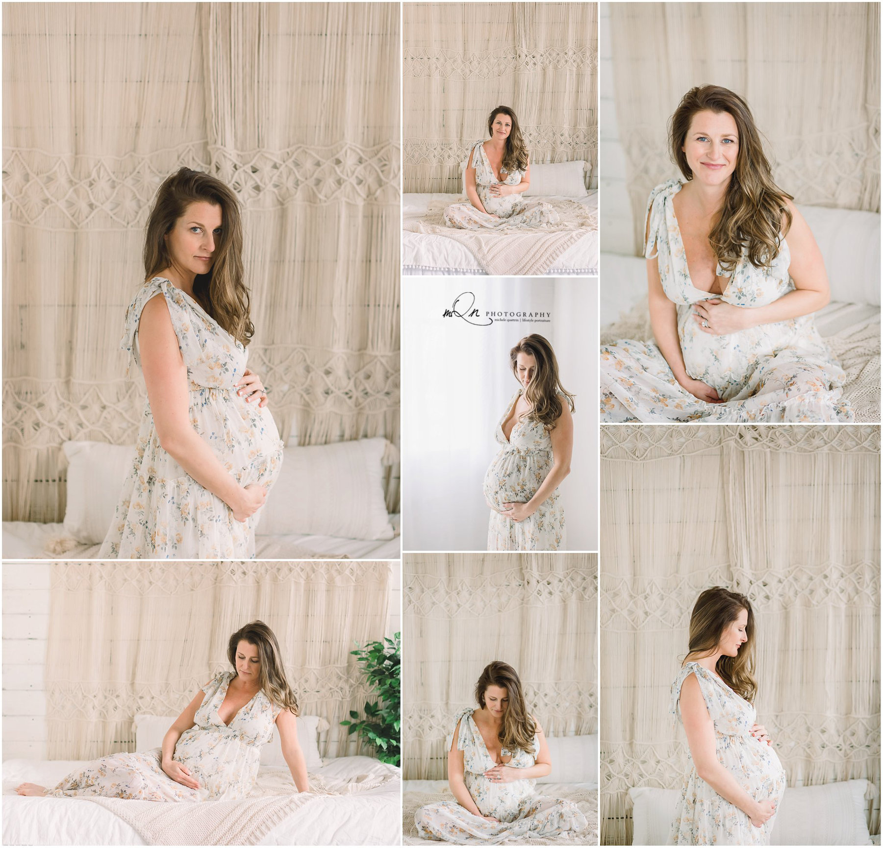 Boho simple vibe for maternity session