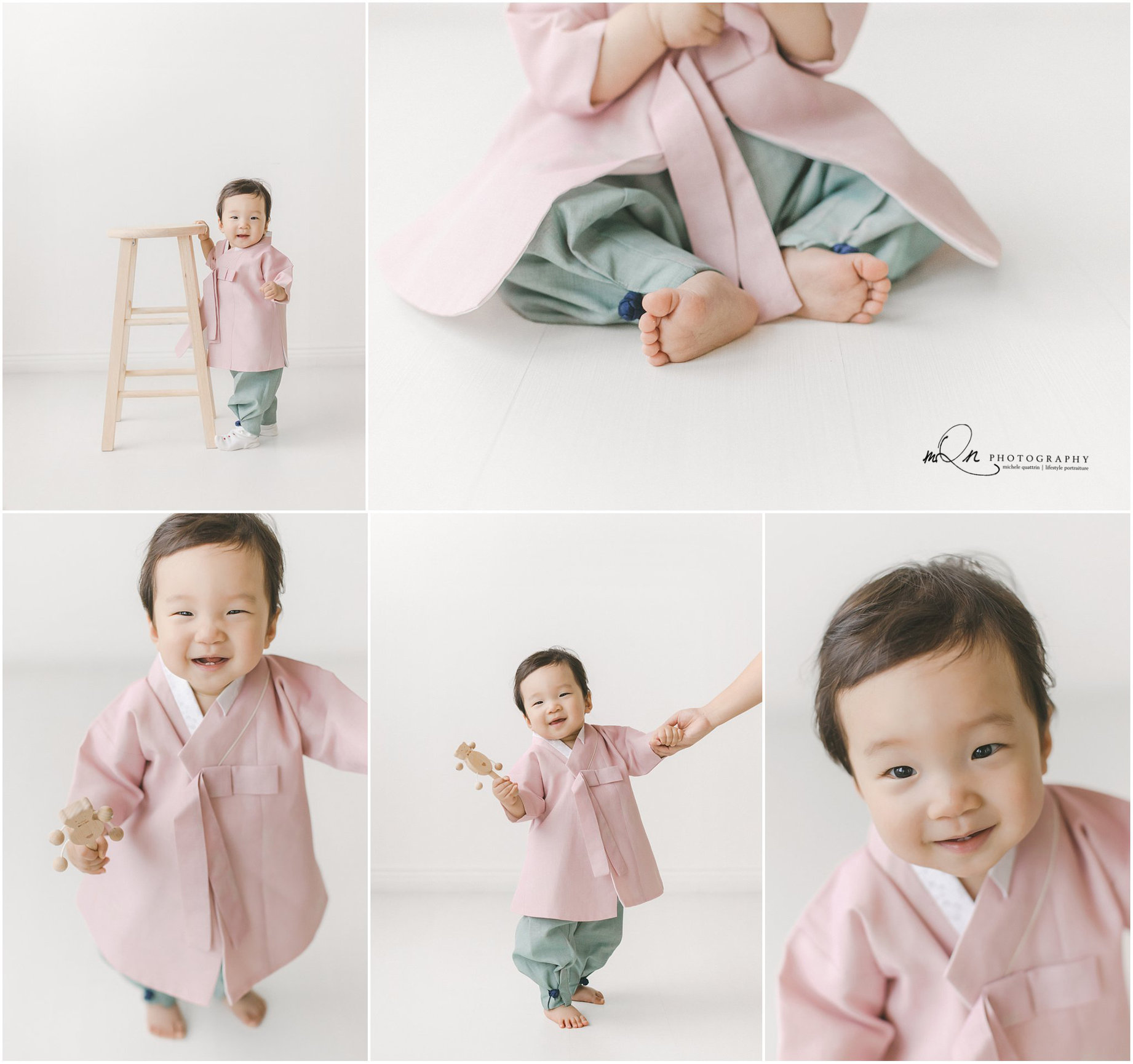 Boy celebrating 1 year old