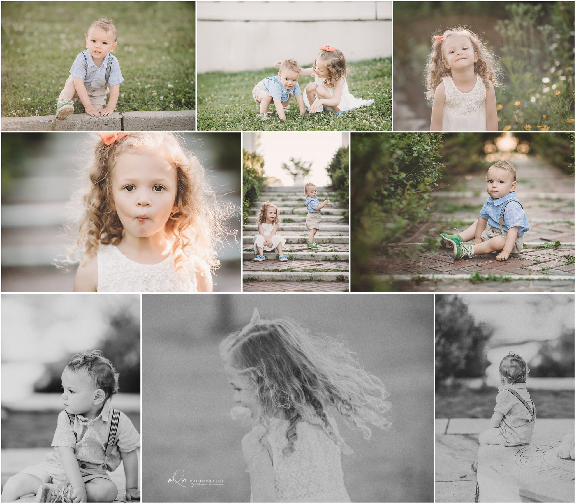 Siblings at Como Park