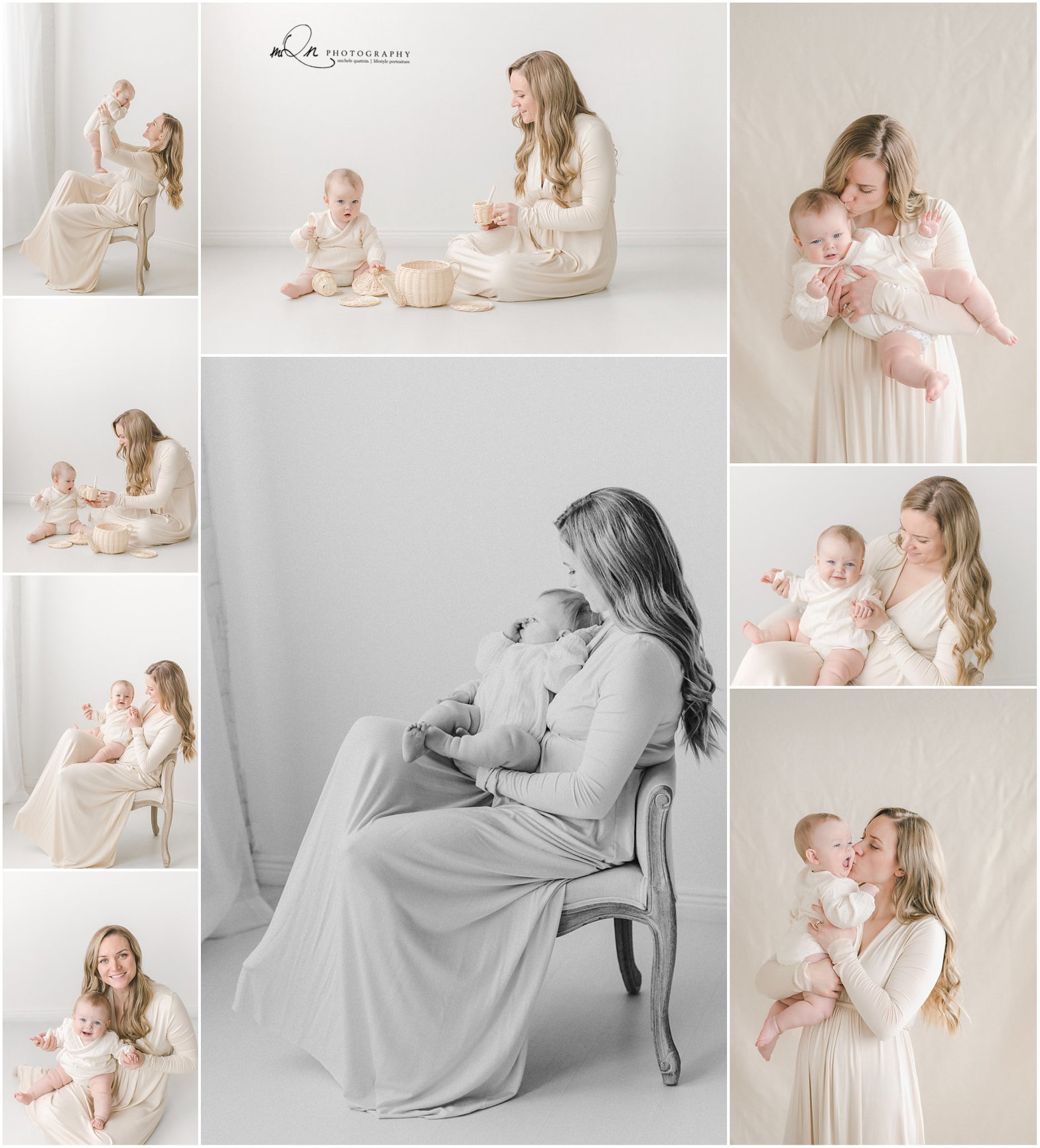 Mother and baby together
