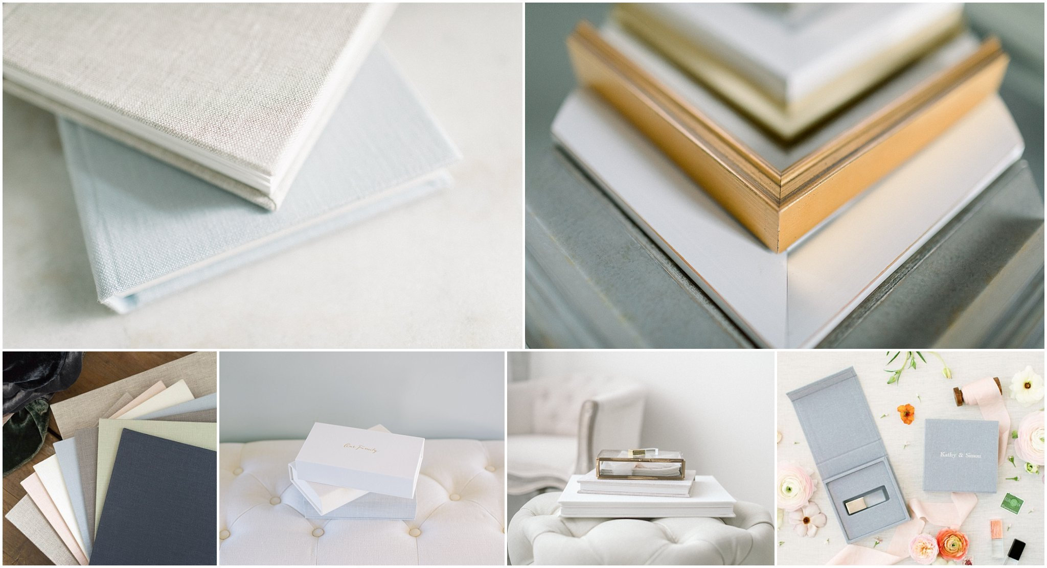 heirloom products like albums and frames