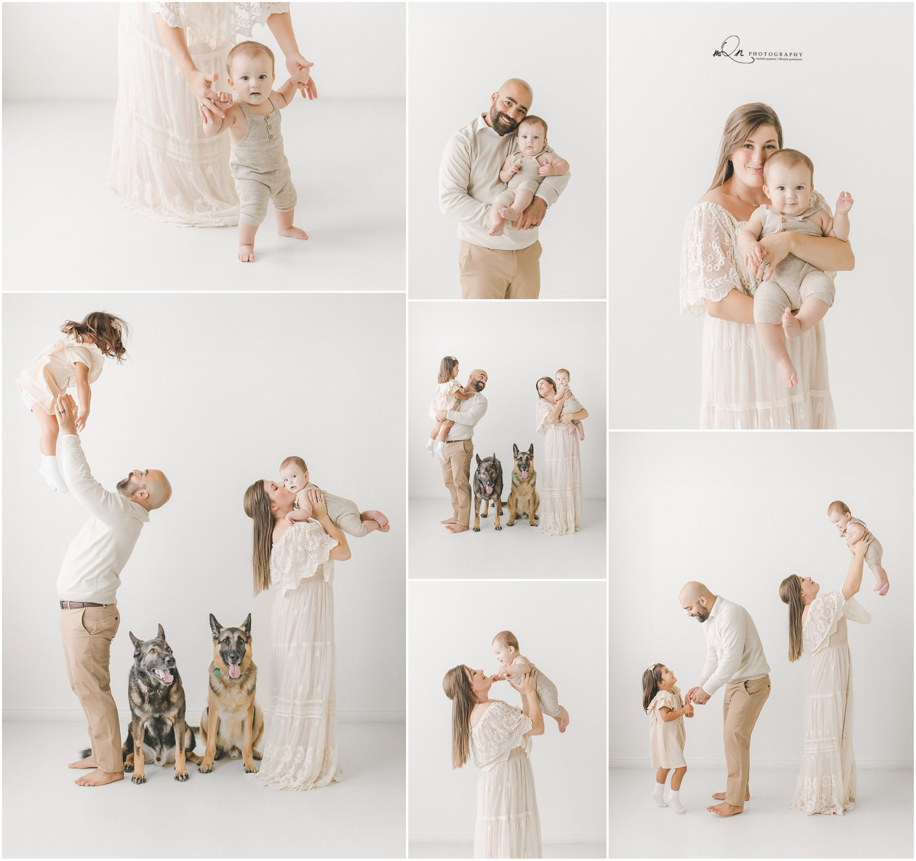 family photos with dogs