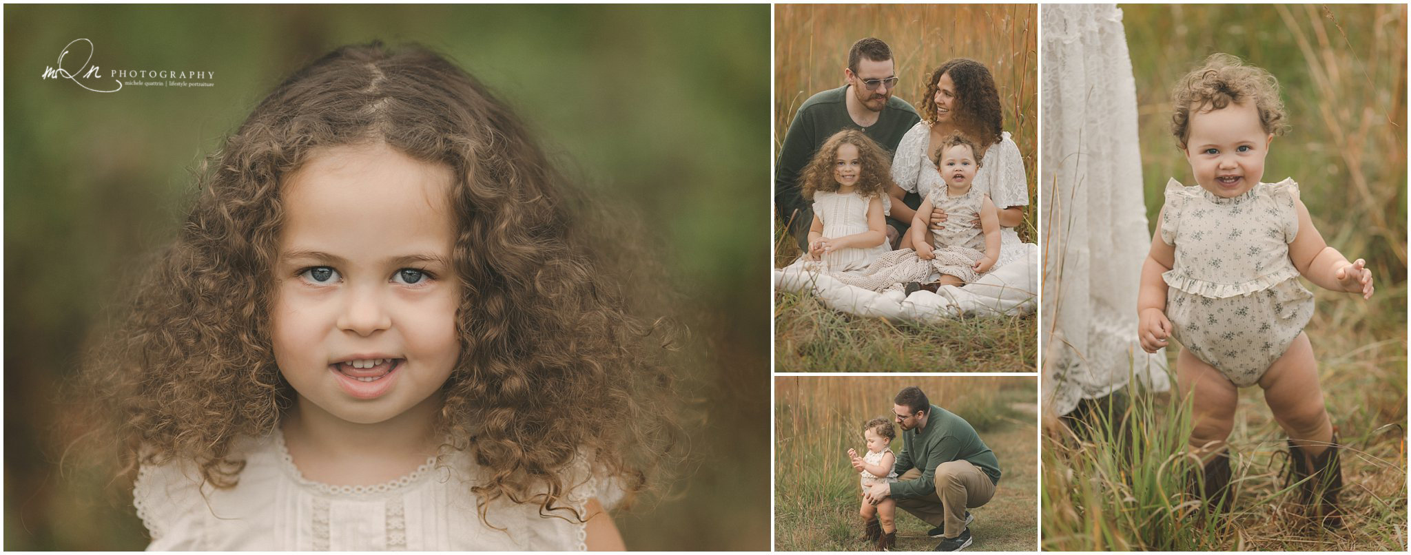 family at tamarack nature center
