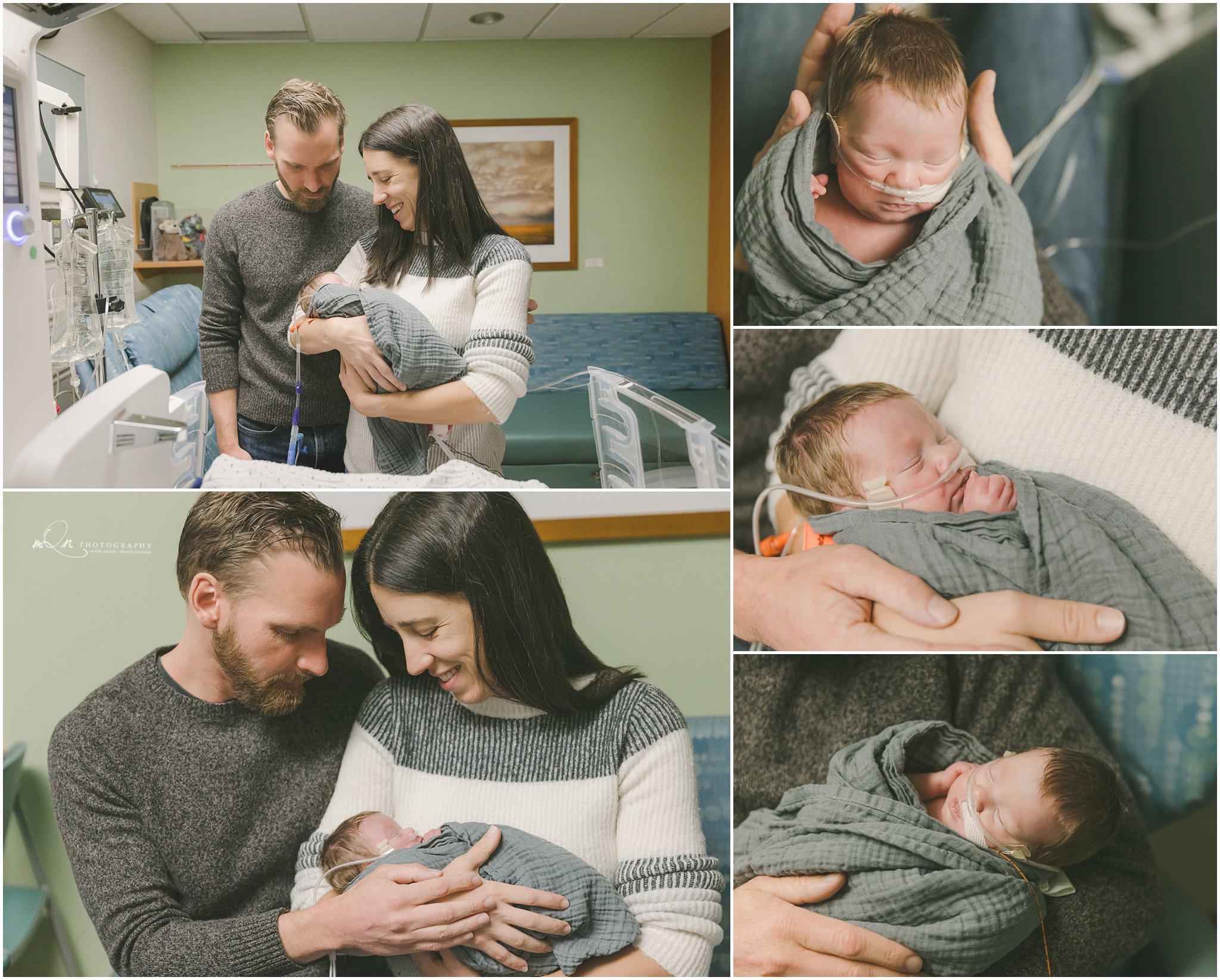 family in the NICU in Minneapolis