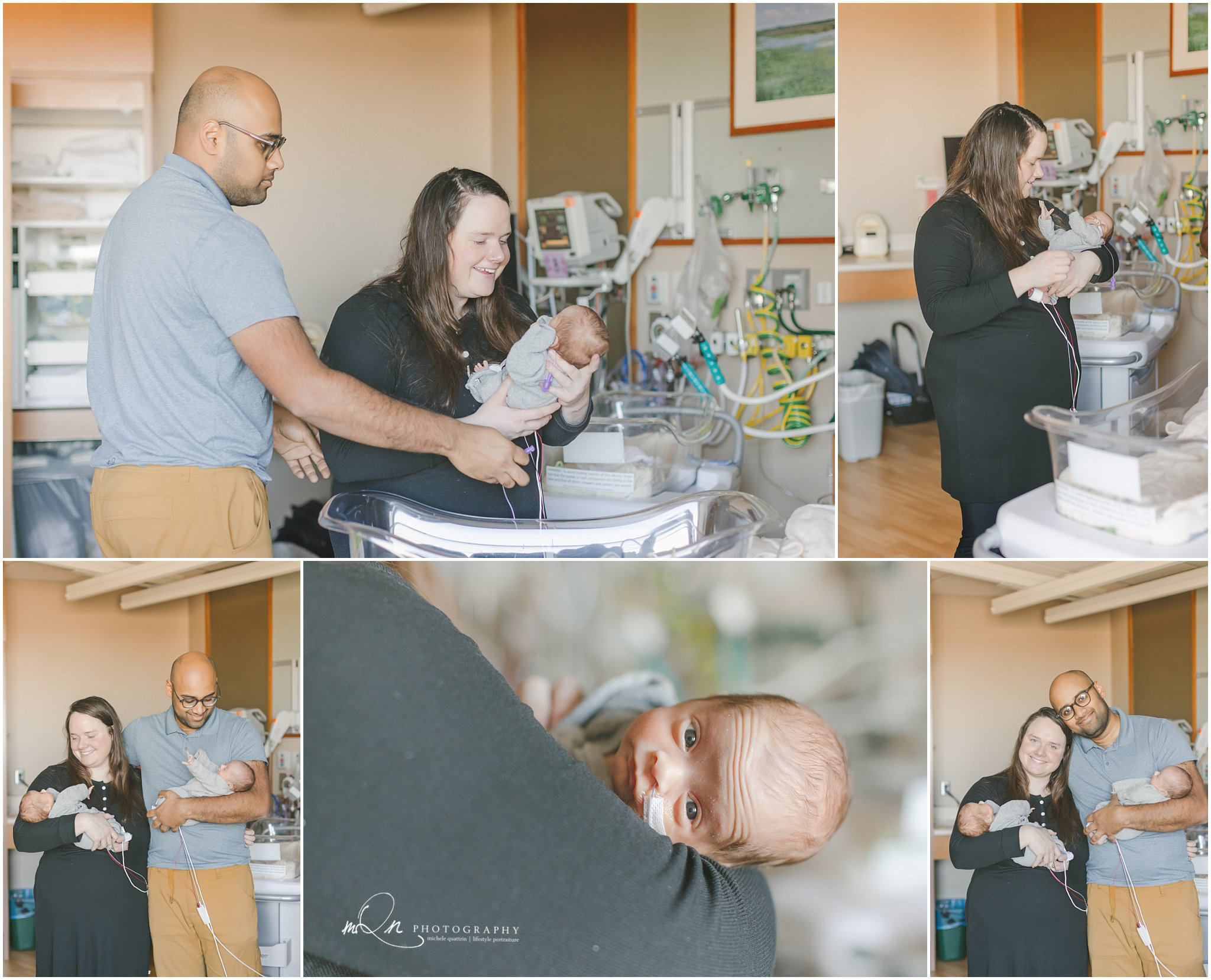 NICU twin girls
