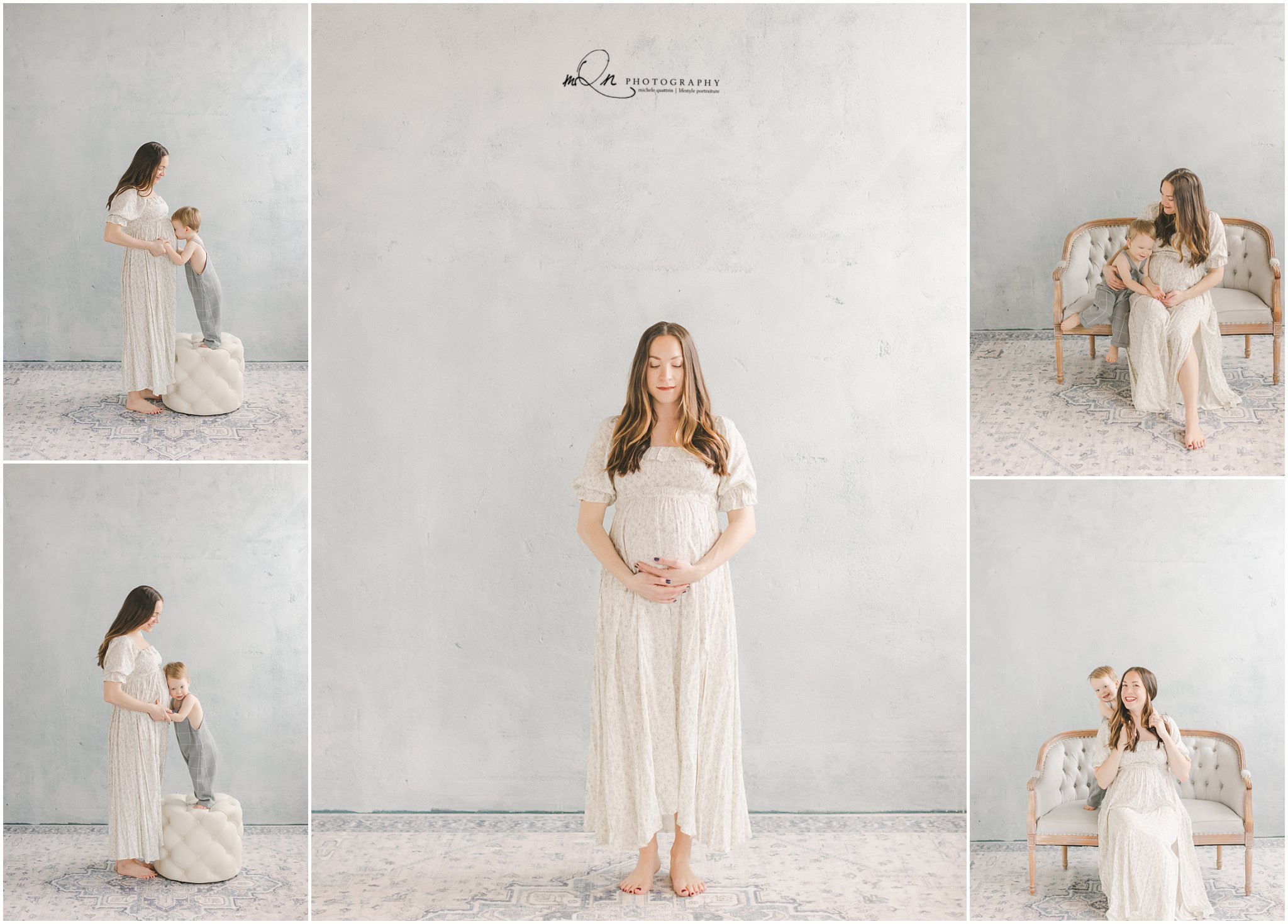 Minneapolis studio maternity photos
