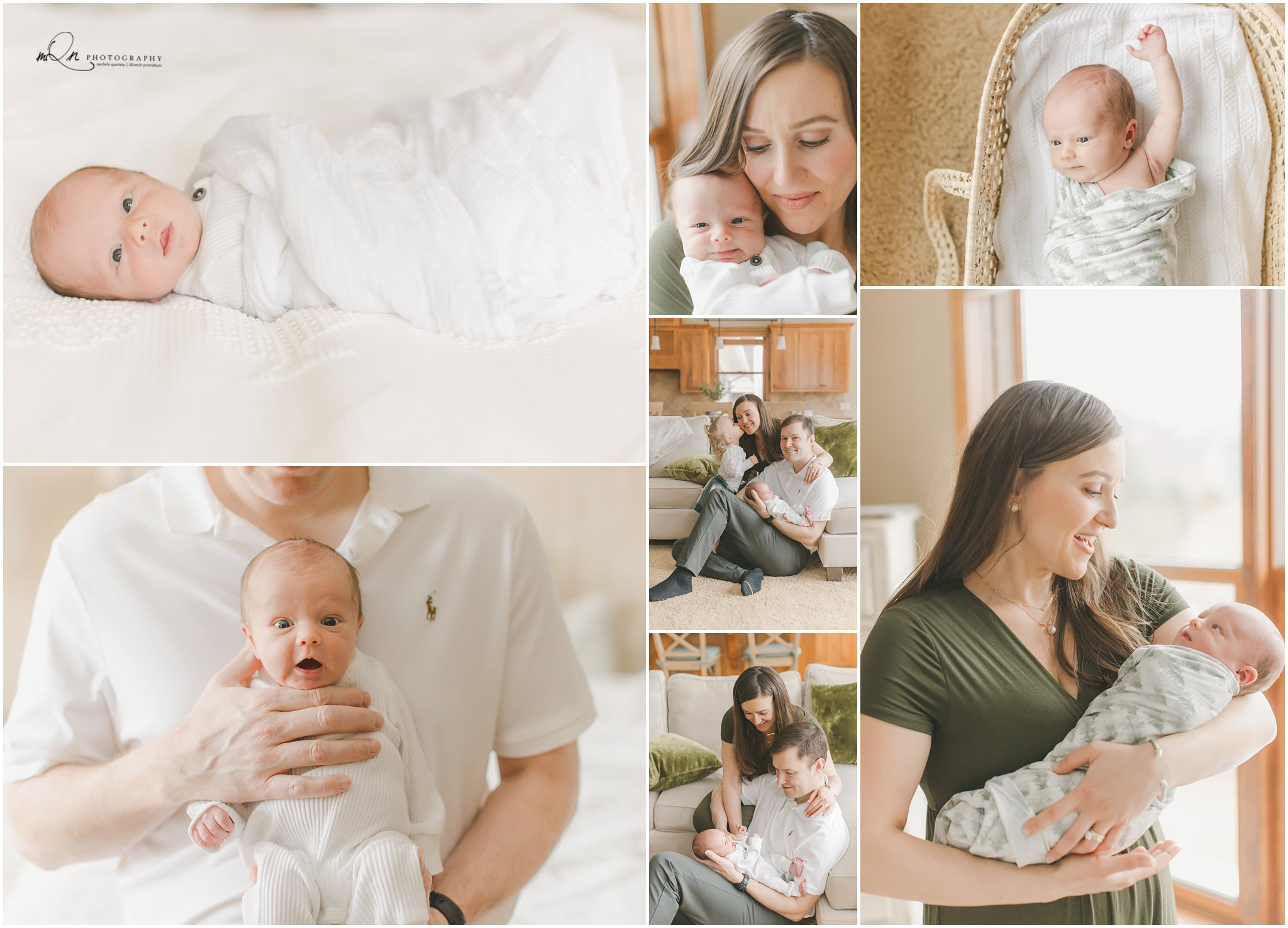 in home newborn photos taken in Woodbury, MN
