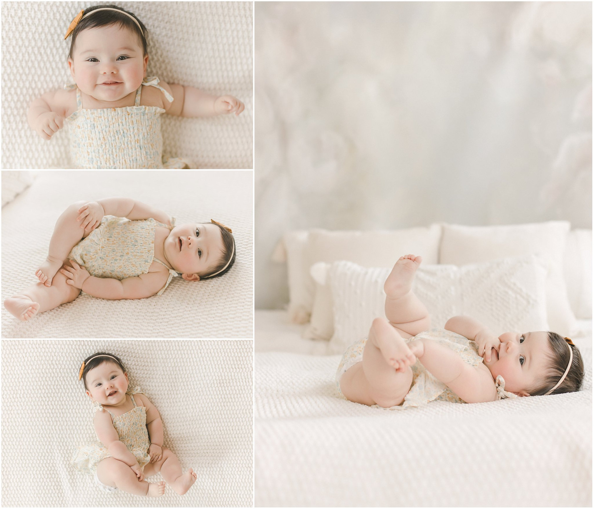 6 month baby milestone photos