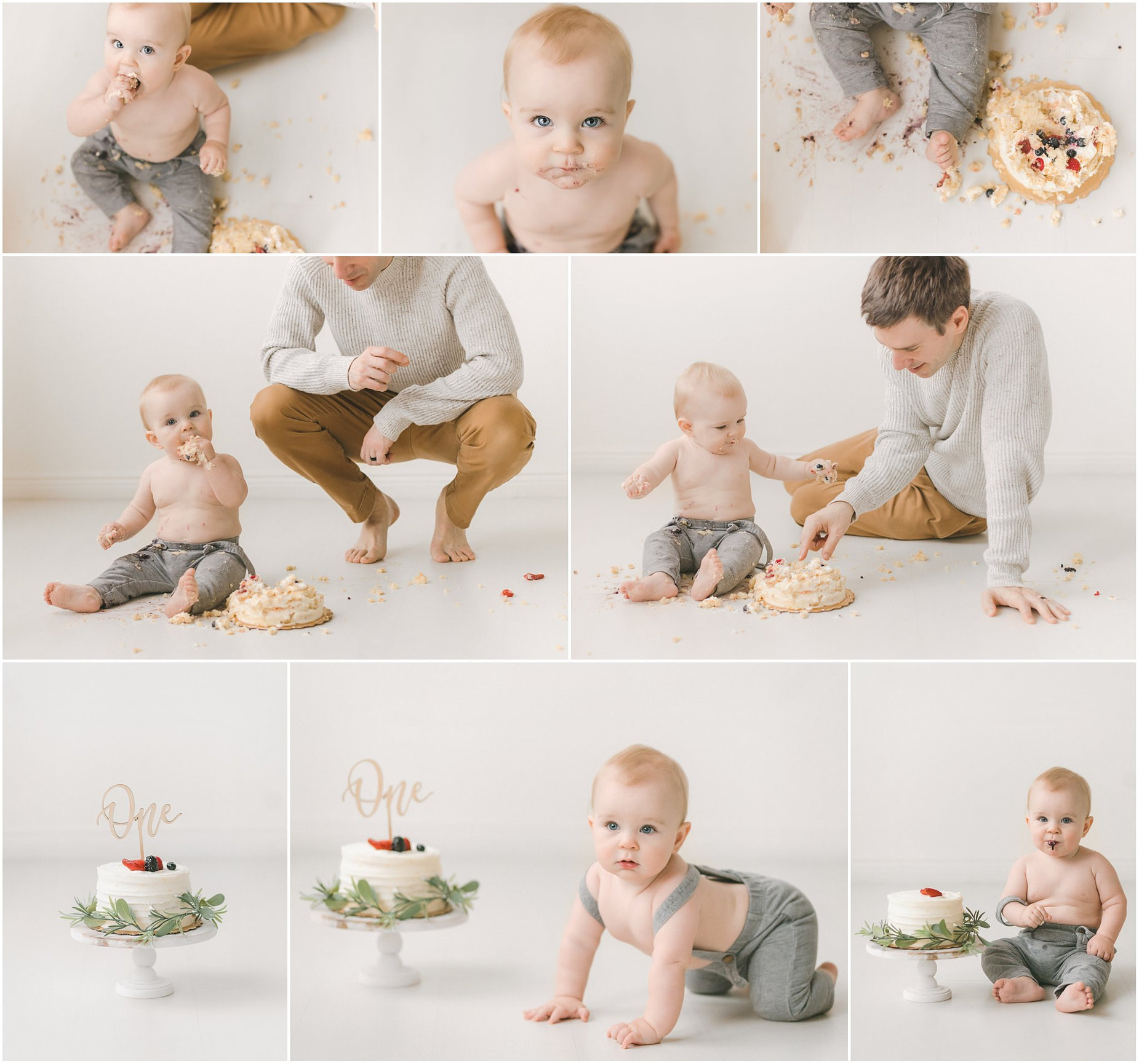 cake smash photo session