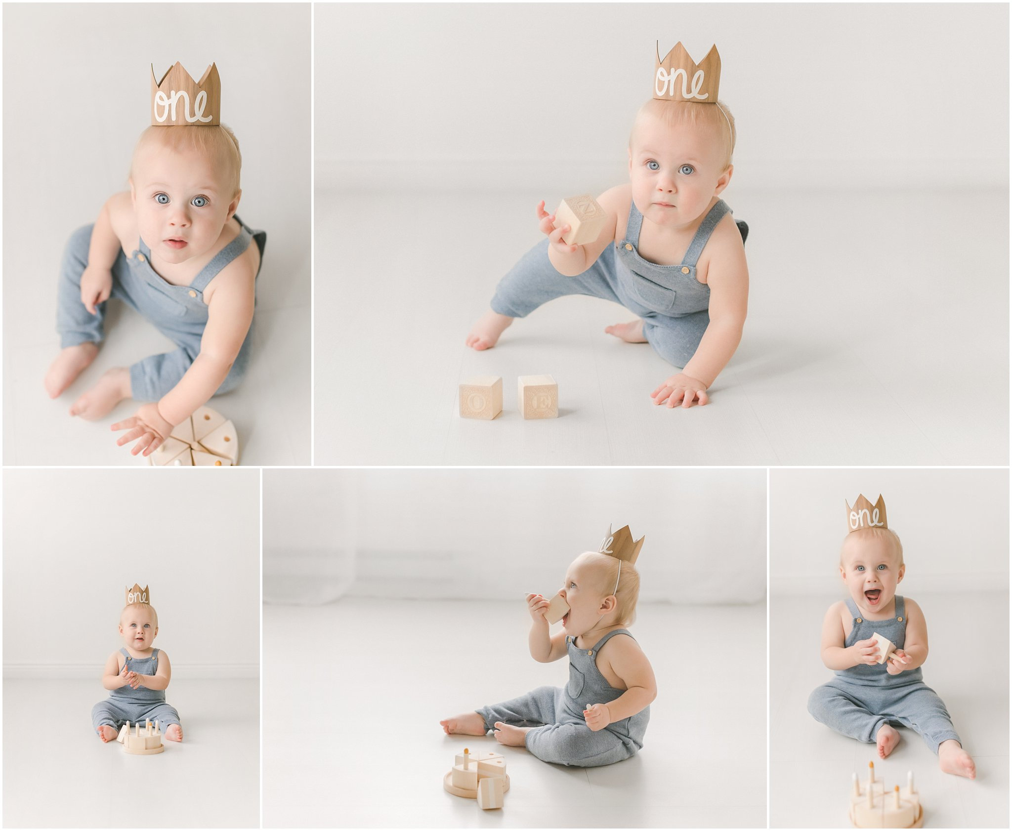 1 year milestone in a Minneapolis photography studio
