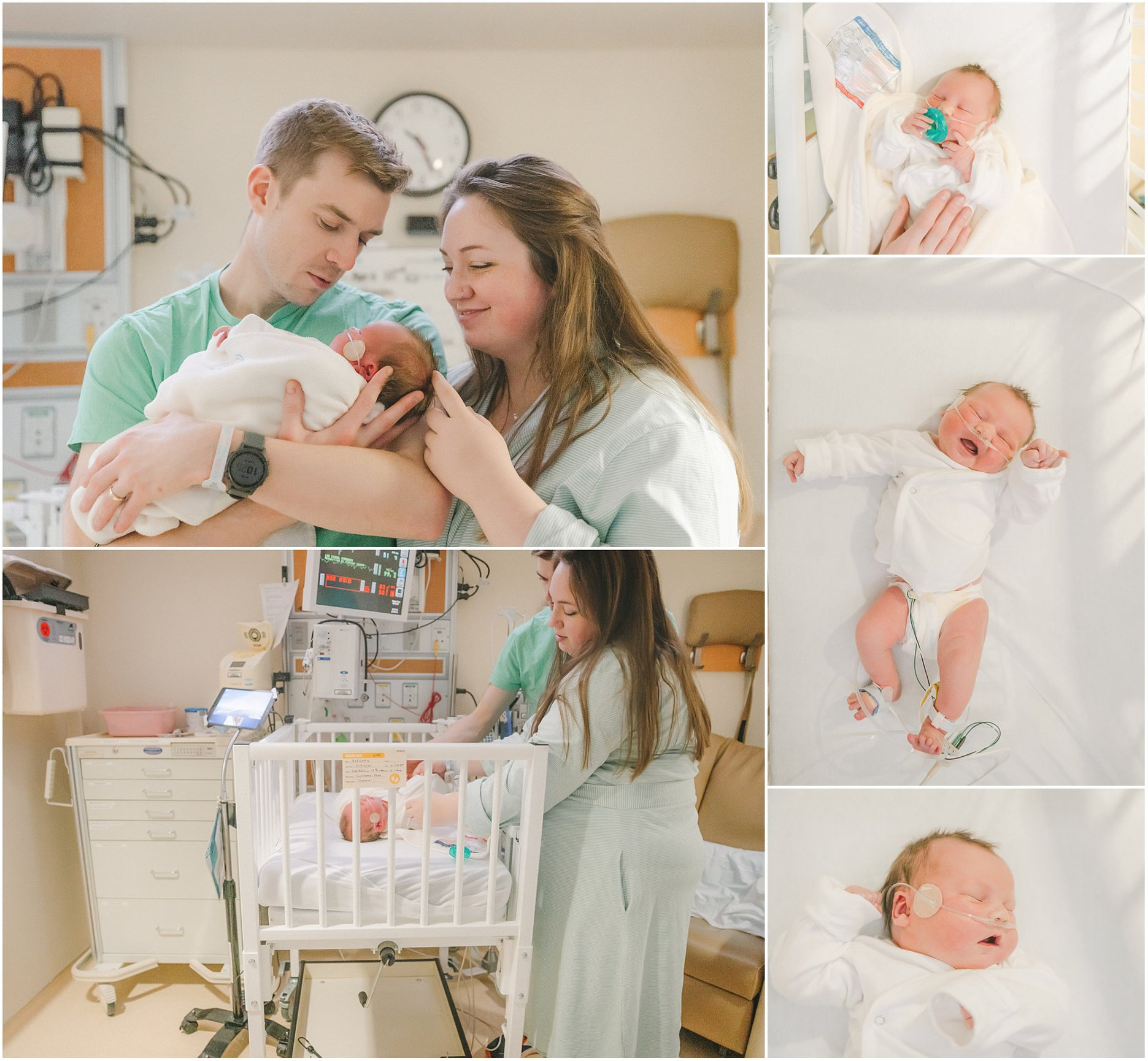 NICU session with no window light