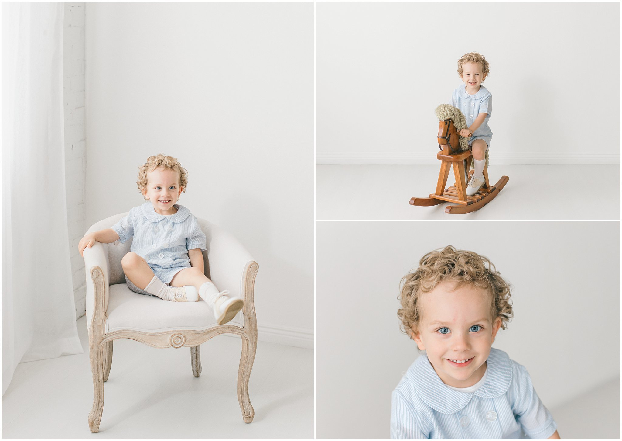 Classic 3 year old boy photos in Minneapolis studio