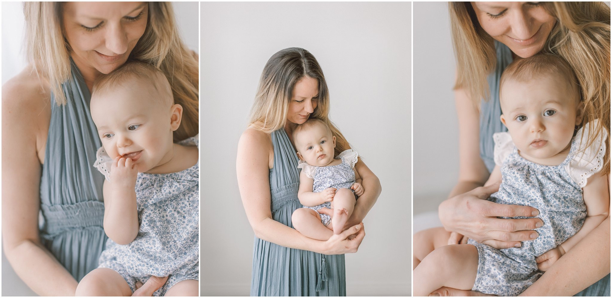 mom with baby daughter