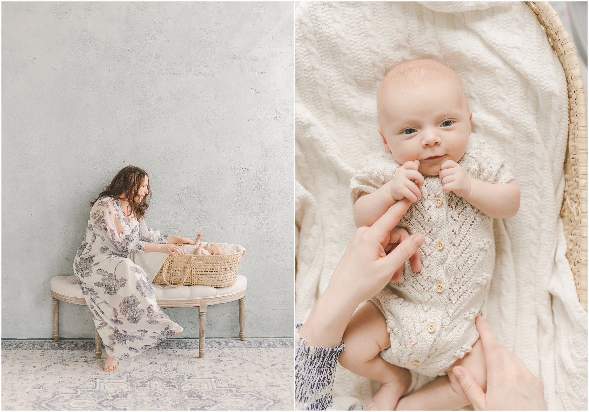 older newborn in Minneapolis studio
