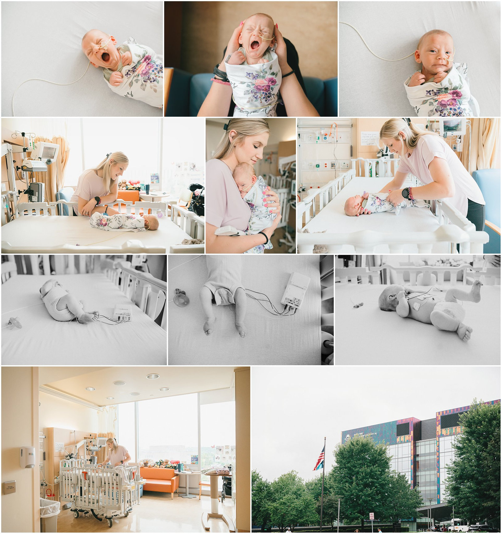 NICU baby at Masonic Children's hospital