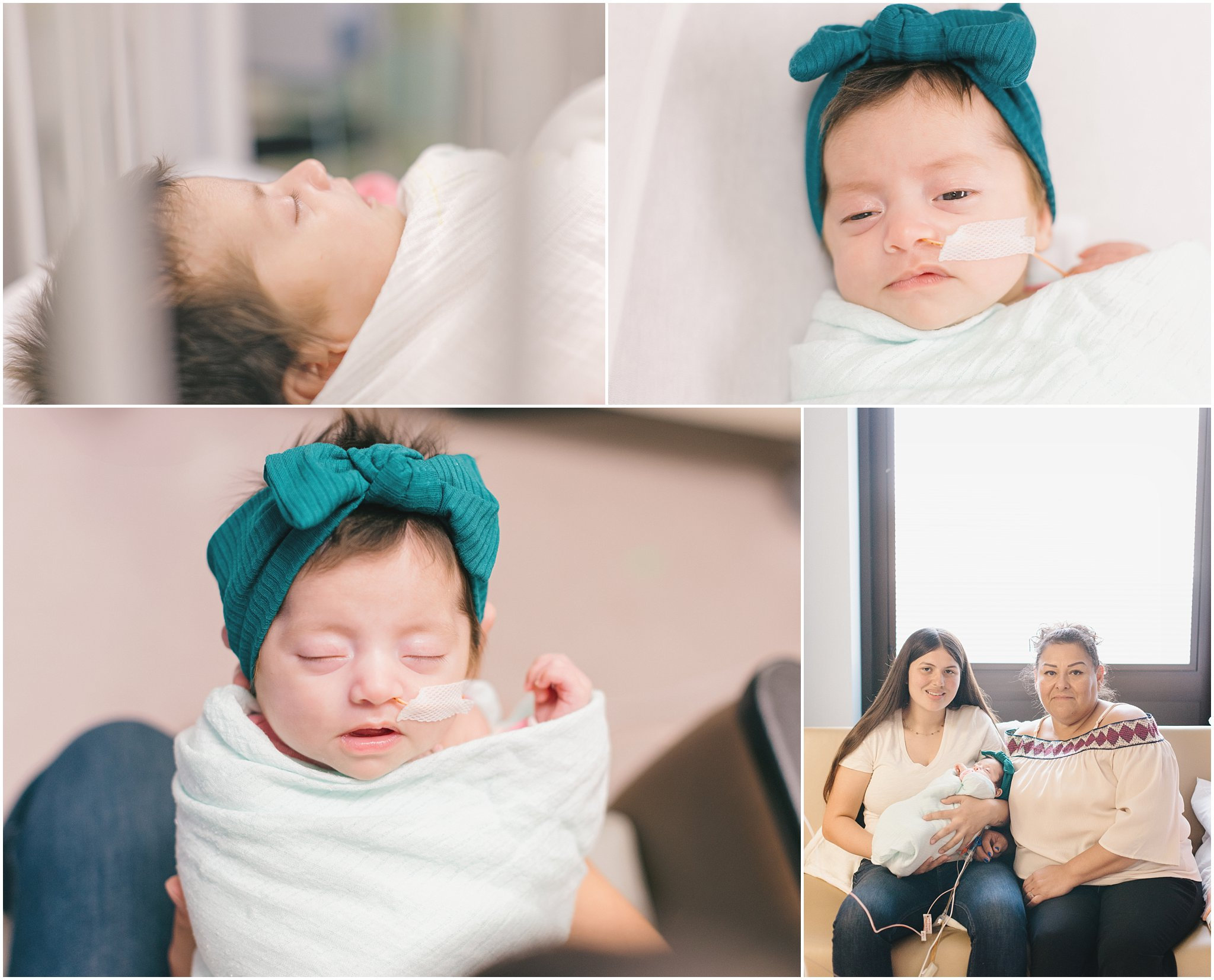 baby girl in the NICU at Children's Minnesota