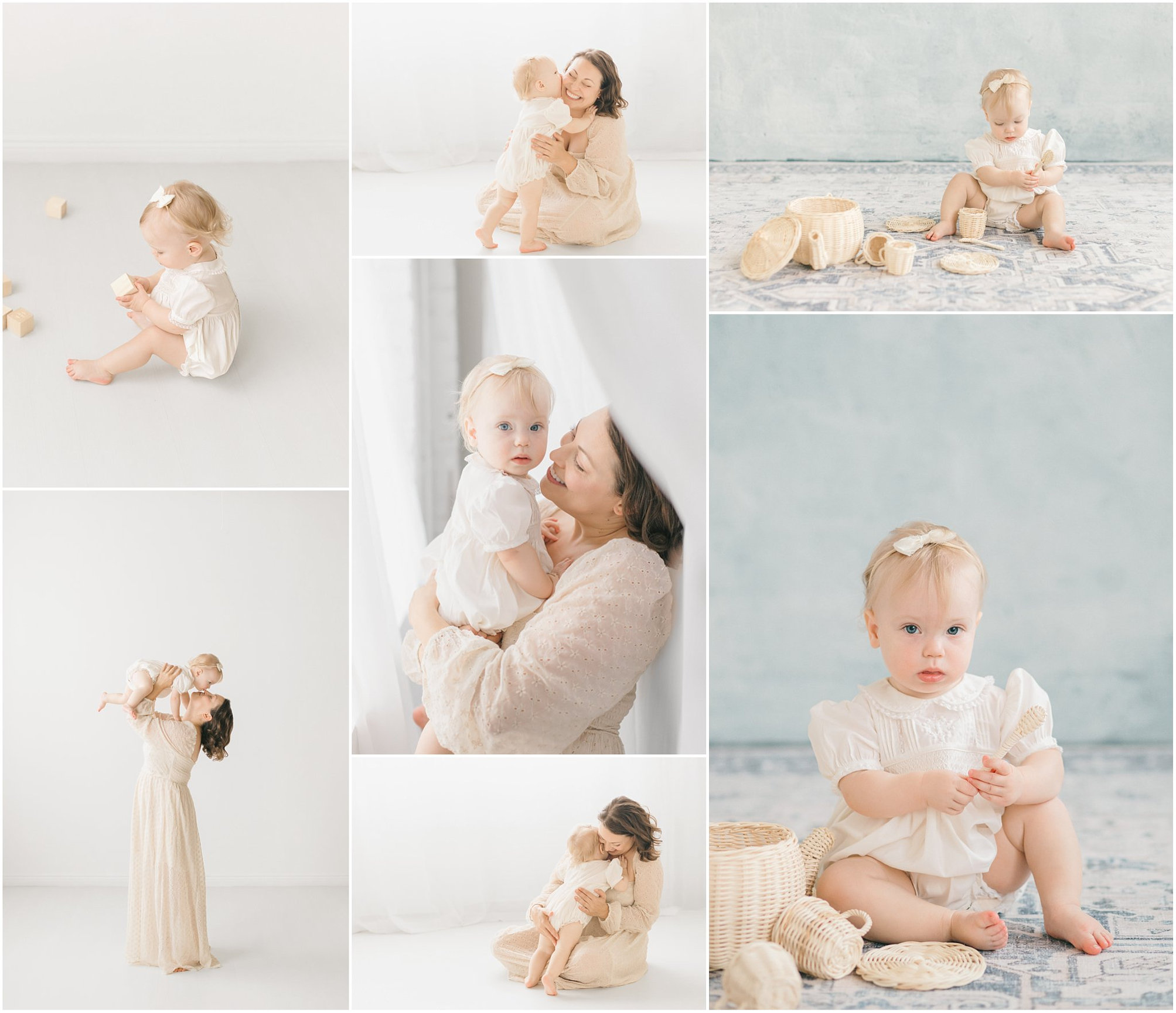 Classic Motherhood and baby milestone photos
