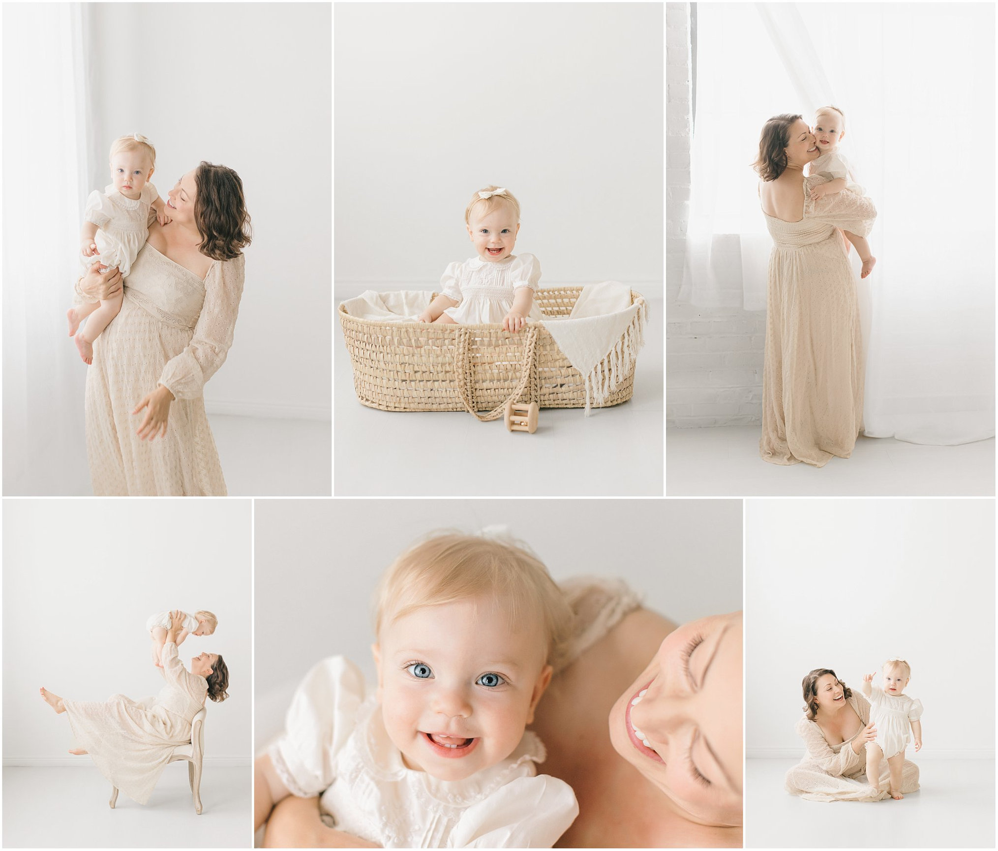 Classic Motherhood and baby milestone photos