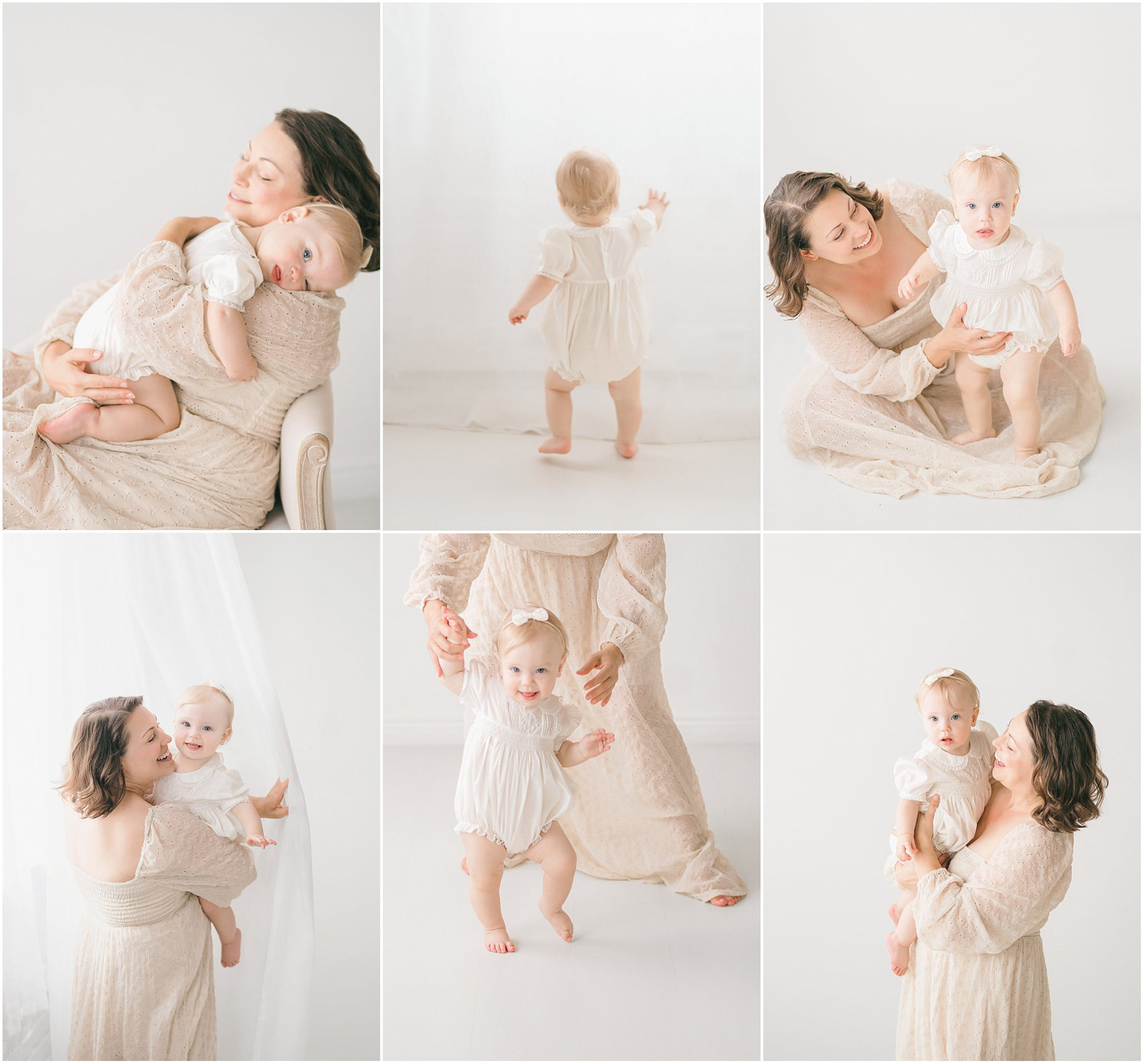 Classic Motherhood and baby milestone photos