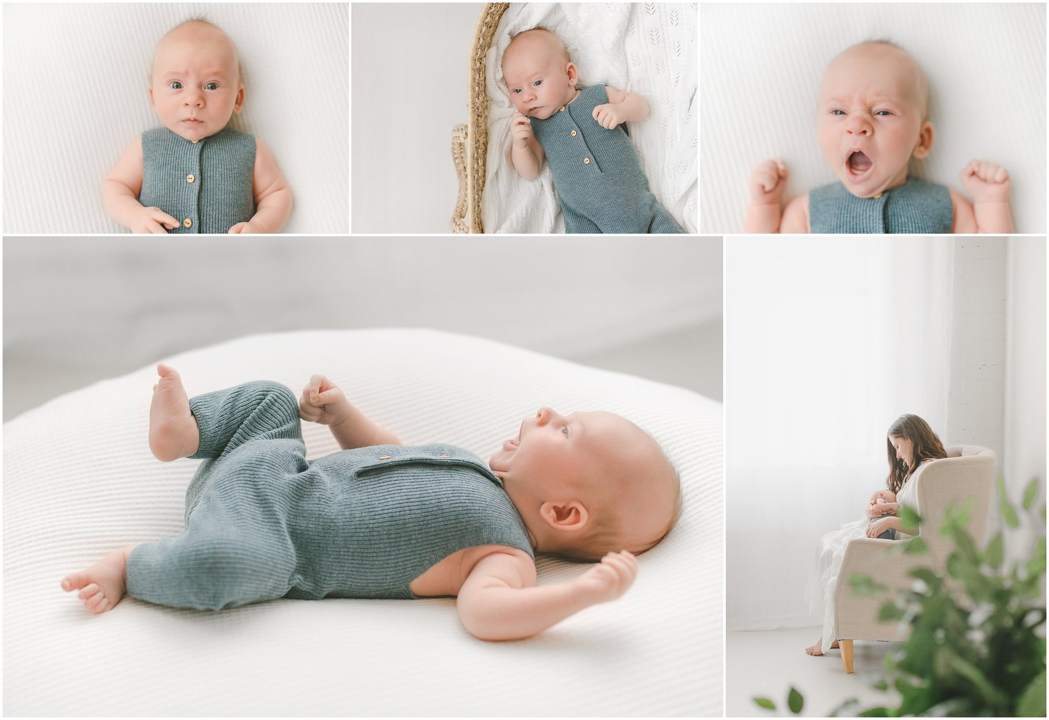 Minneapolis newborn studio photos
