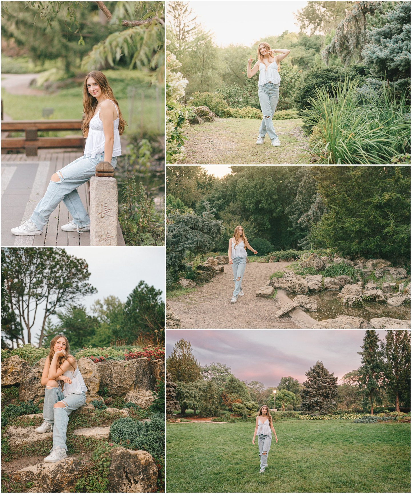 Peace and Rock Garden Photo Session Inspiration