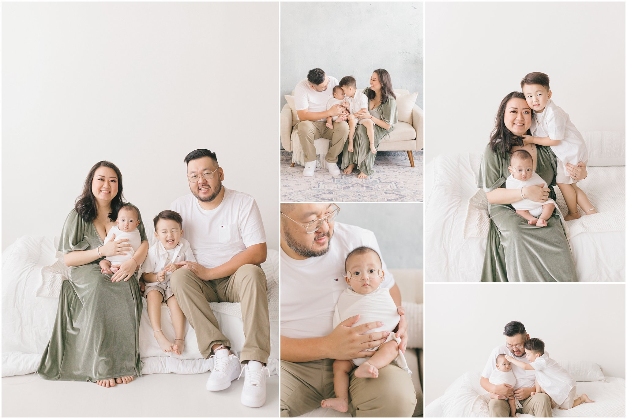 Natural Light Newborn Photography Session After NICU Journey