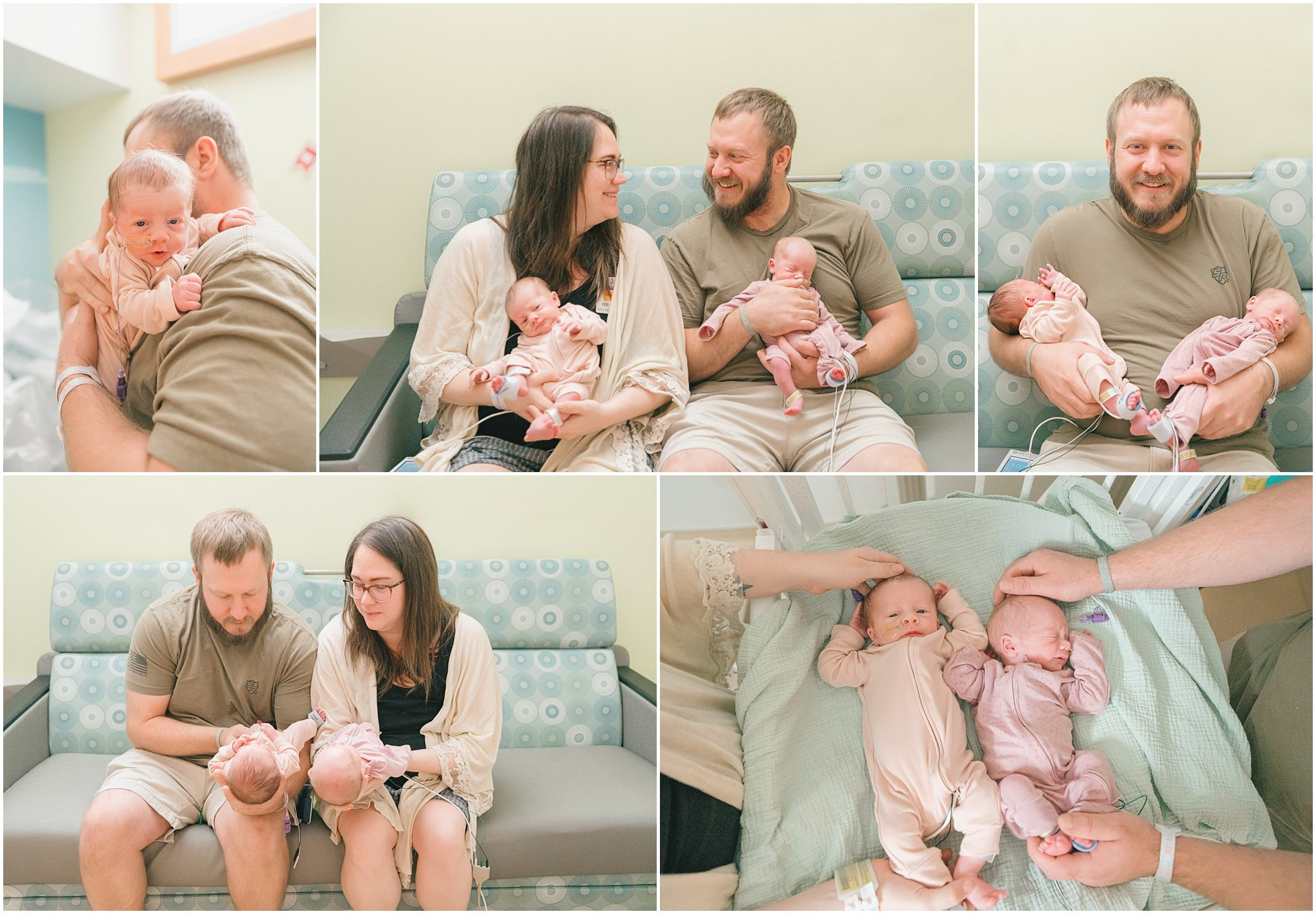 Hospital photography in Maplewood doesn’t have to be stressful. Here’s a look at a NICU session with twins at St. John’s Hospital that captures it all.