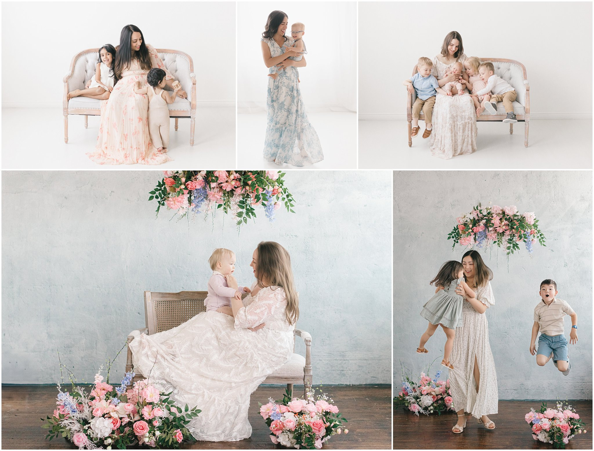 See how Michele, a Minneapolis-based photographer, turned a photo session into a heartfelt celebration of motherhood—florals, goodie bags, and all.