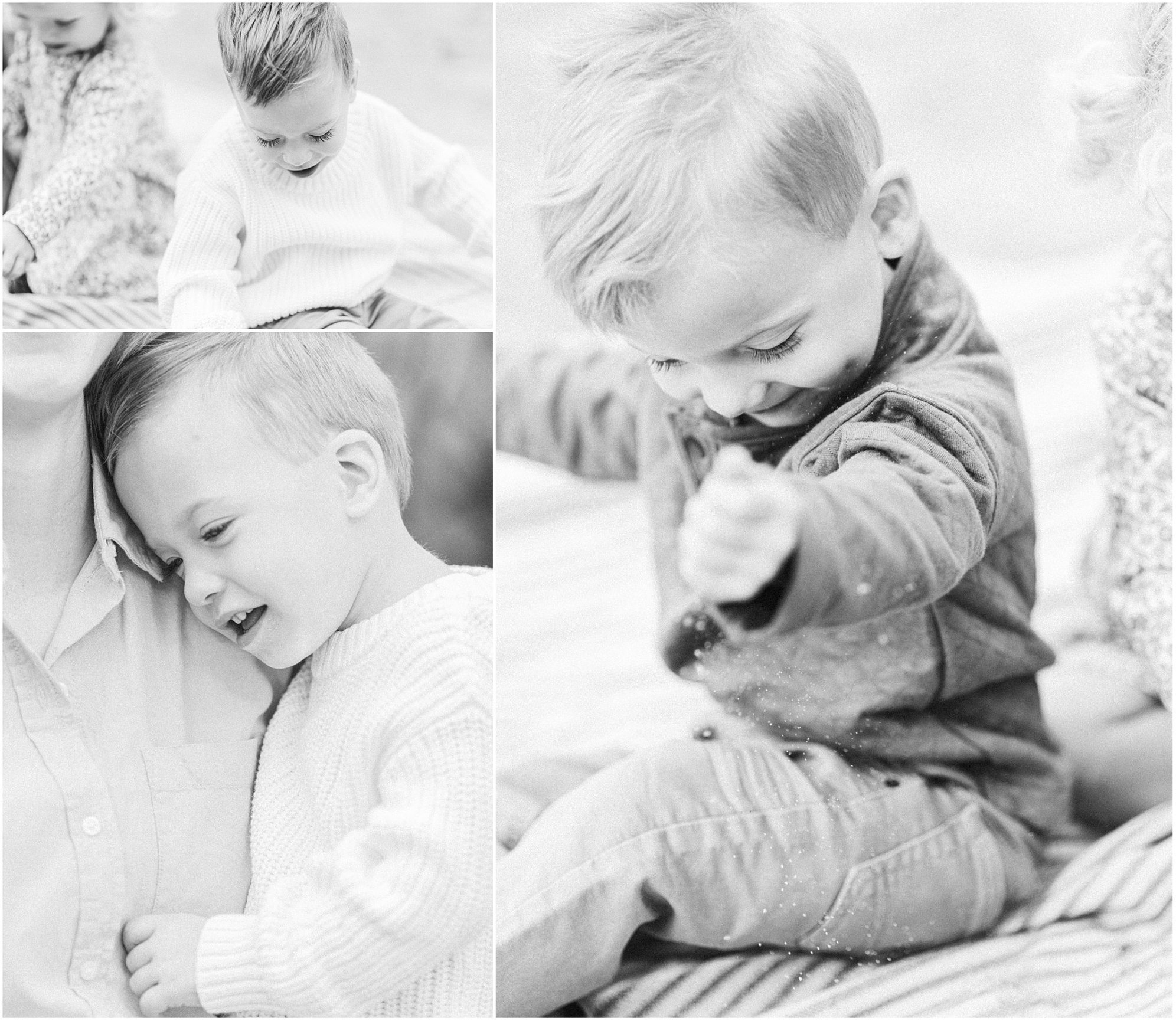 Three-year-old triplets. One glowing mom. A baby sister on the way. This Lake Ann family session is full of joy, movement, and real-life magic.