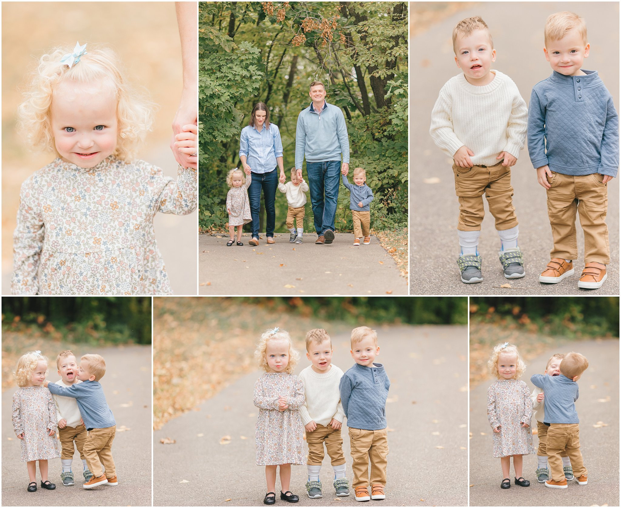 What do you get when you mix autumn light with triplet toddlers and zero expectations? Honest, heartfelt Minnesota fall photos that actually feel like your life.