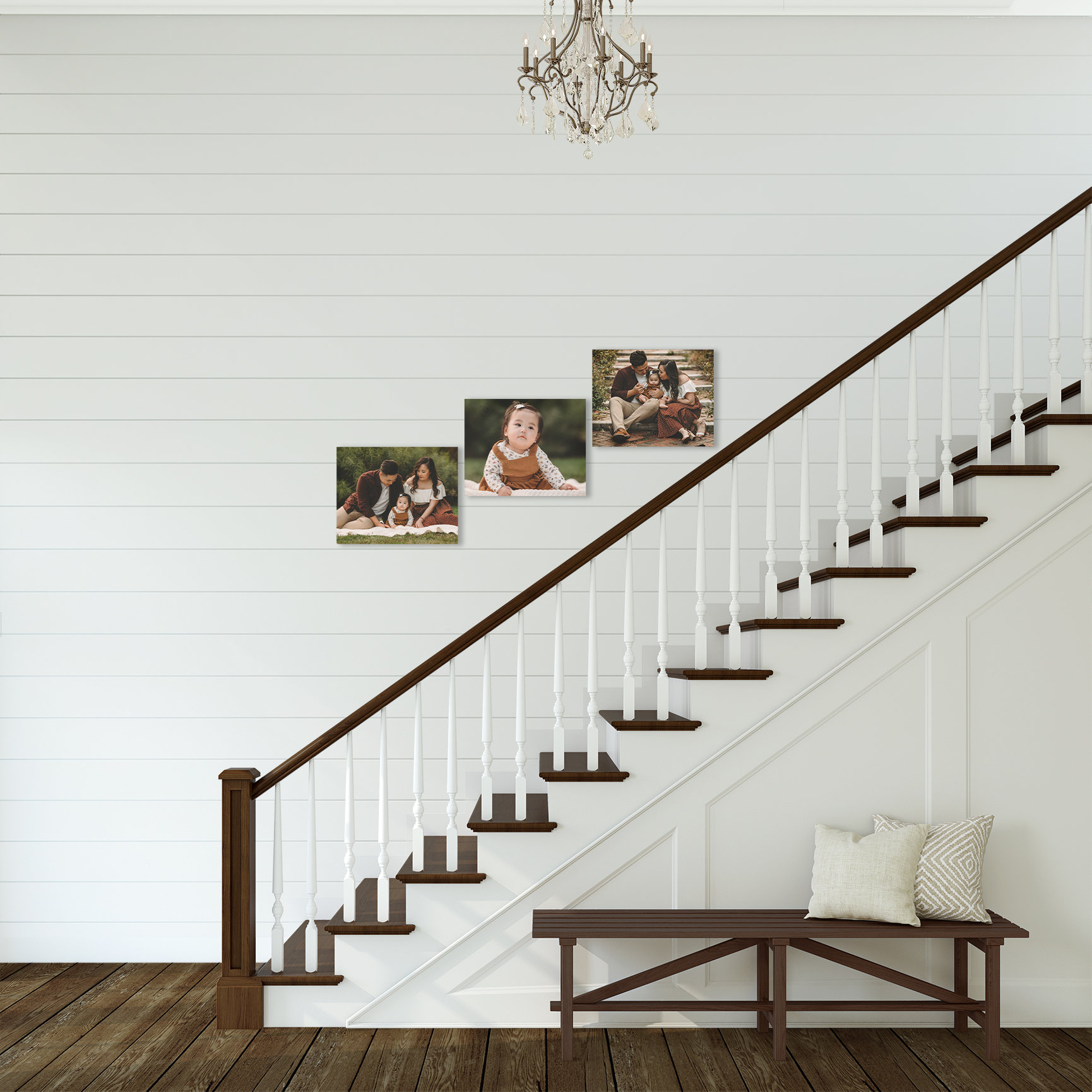 From milestone sessions to fireplace centerpieces—see how families in Minnetonka, North Oaks, and White Bear Lake are creating wall galleries with their family photos. Framed, matted, and seriously worth the space.