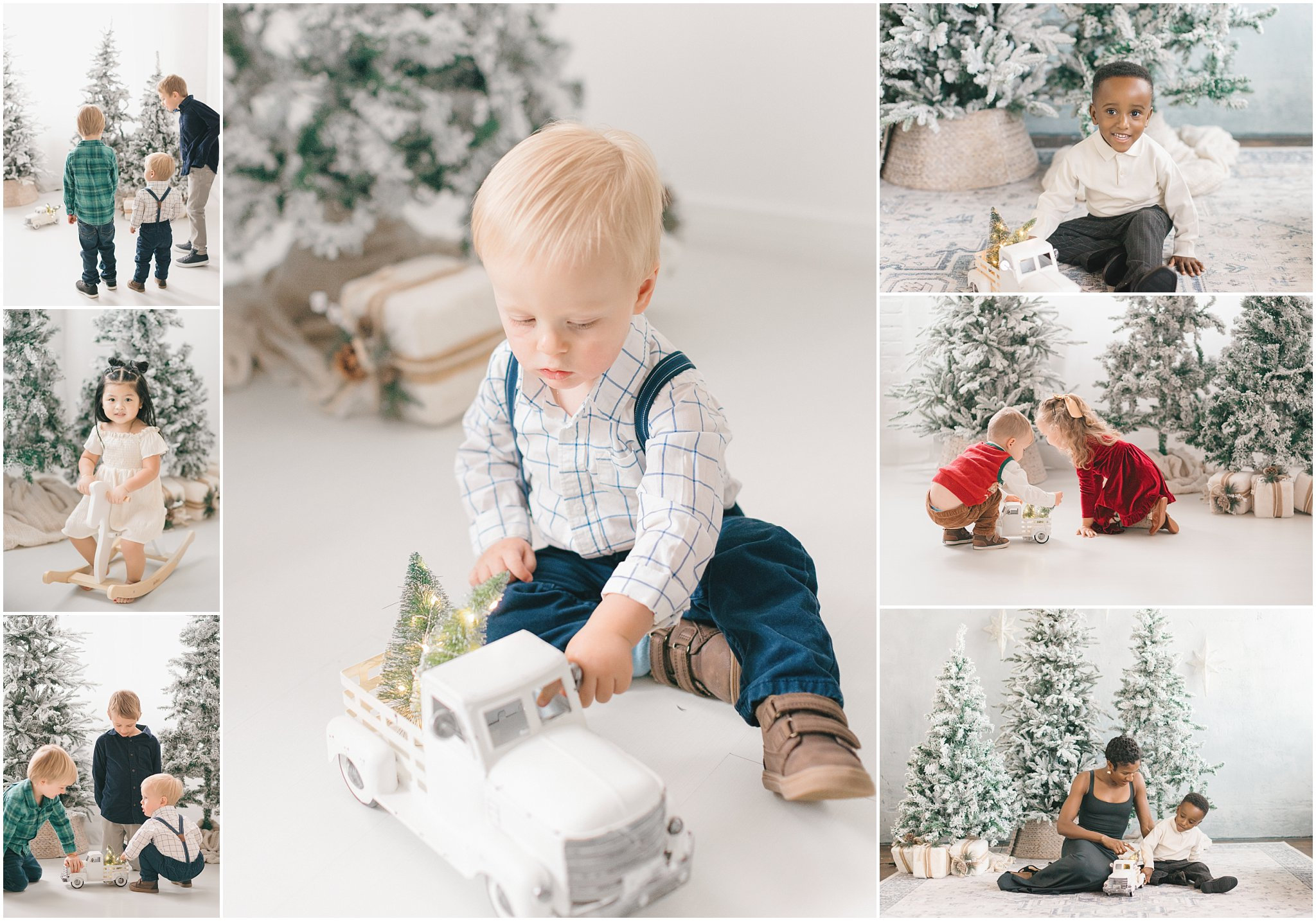 Busy schedule? Our studio holiday mini sessions prove you can get gorgeous holiday photos in minutes.