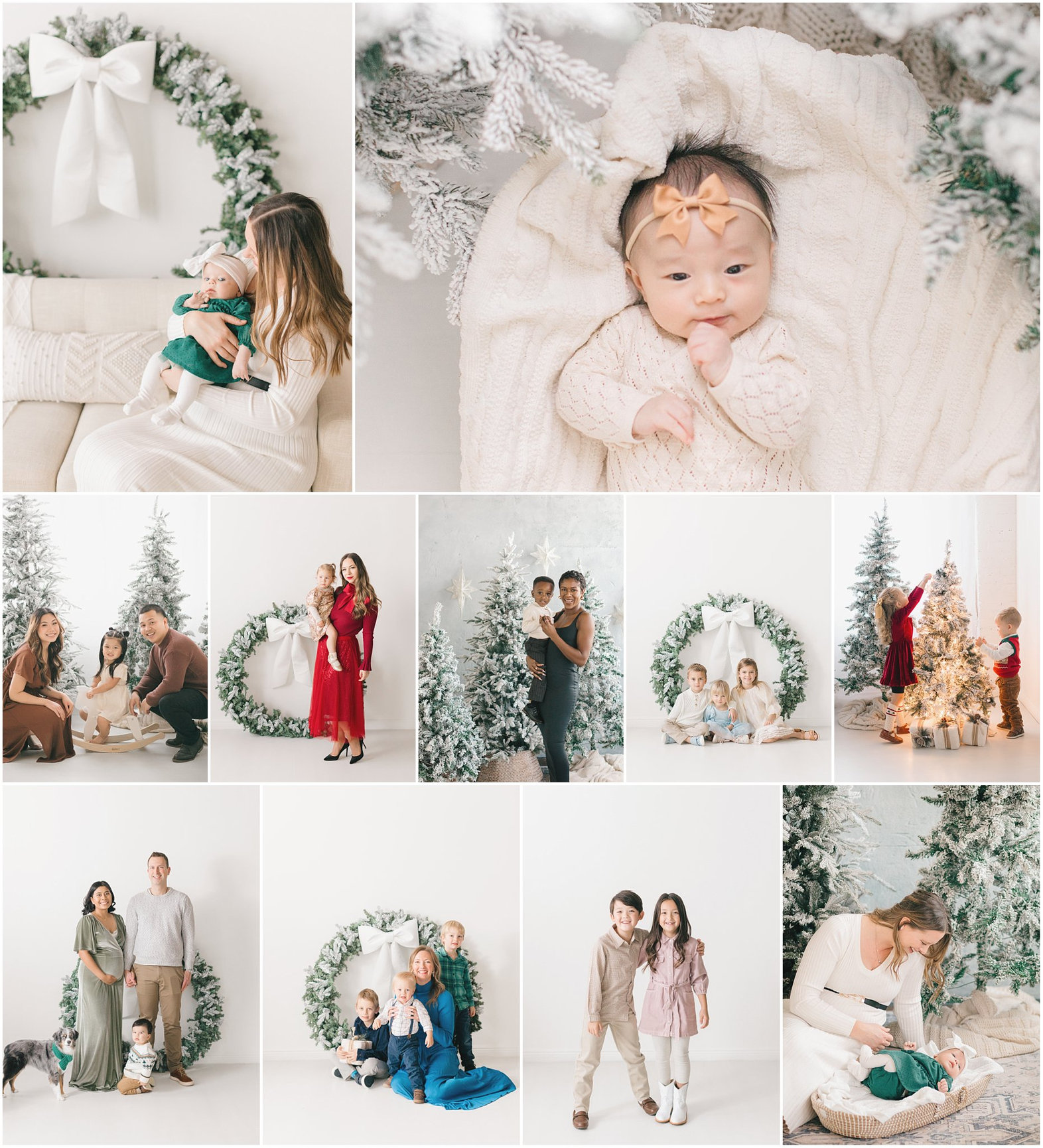 No frostbite, no chaos — just holiday magic. Recap of our 2024 studio holiday mini sessions.