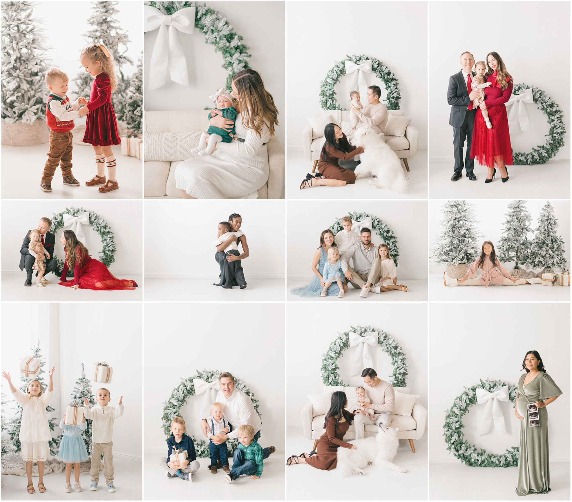 The fastest way to get professional holiday photos? Our studio holiday mini sessions in NE Minneapolis.